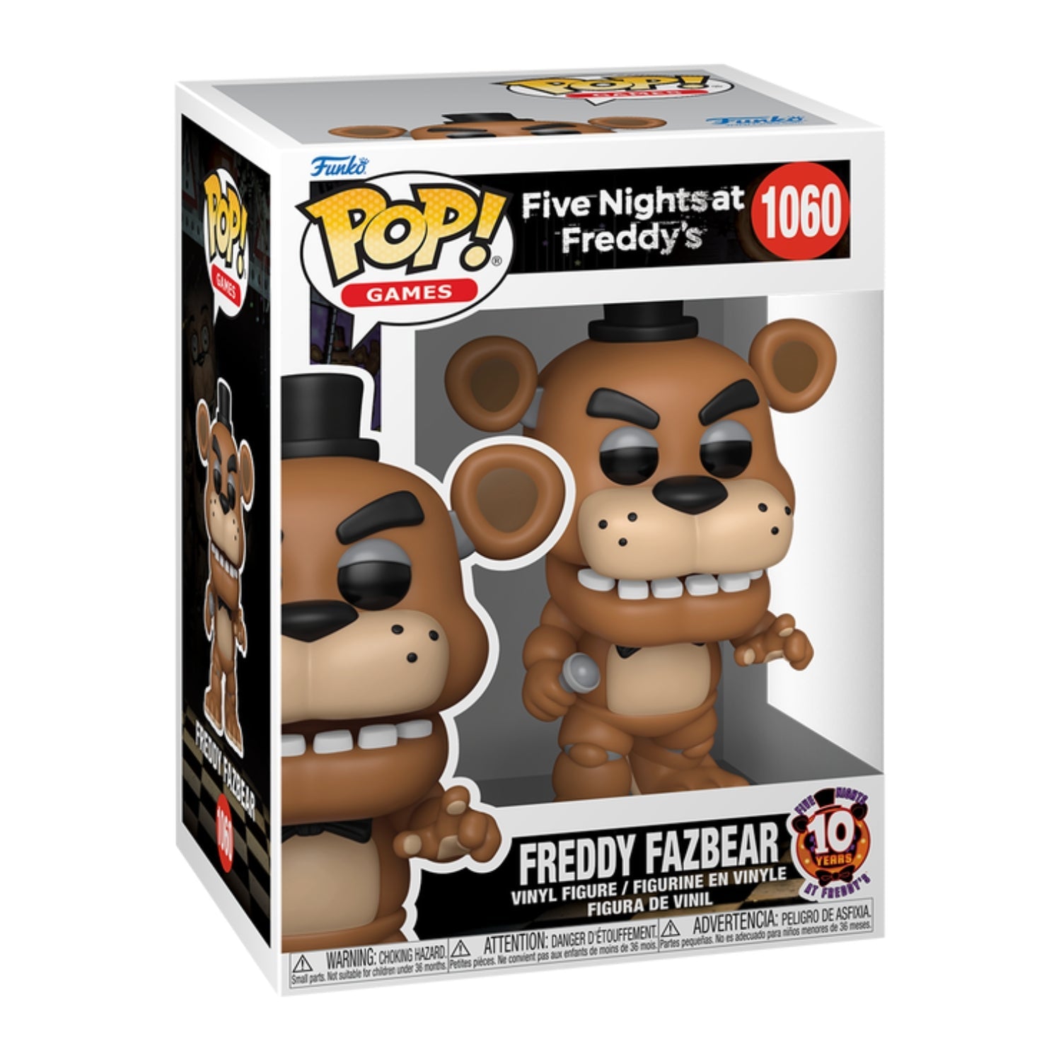 Funko Pop! Freddy Fazbear 1060 - Five Nights at Freddy's - Geek Plus