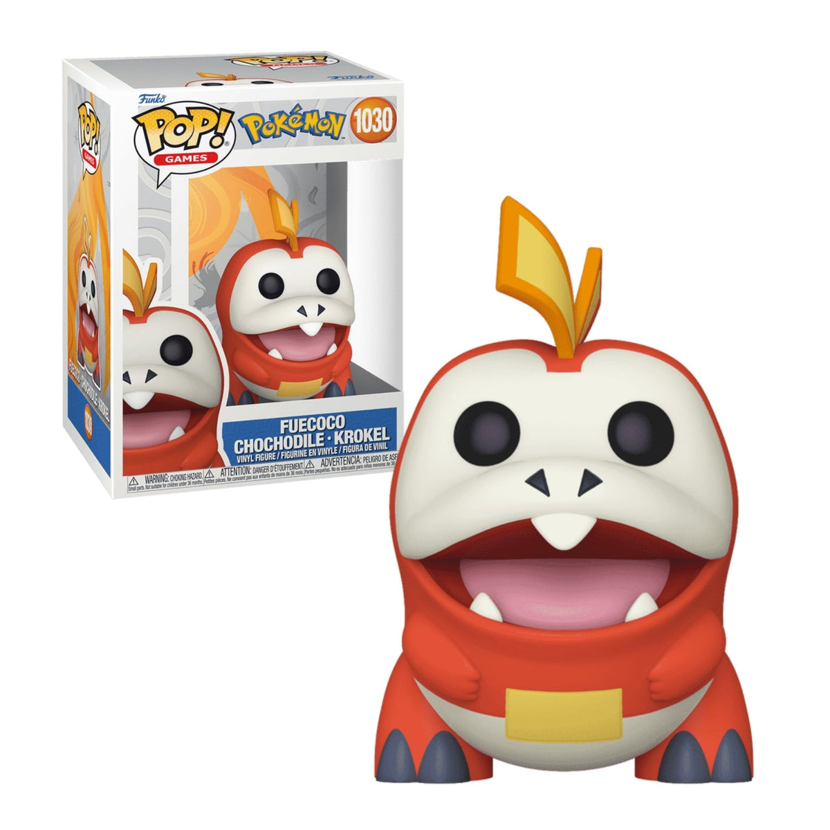 Funko Pop! Fuecoco Chocodile Krokel 1030 - Pokémon - Geek Plus