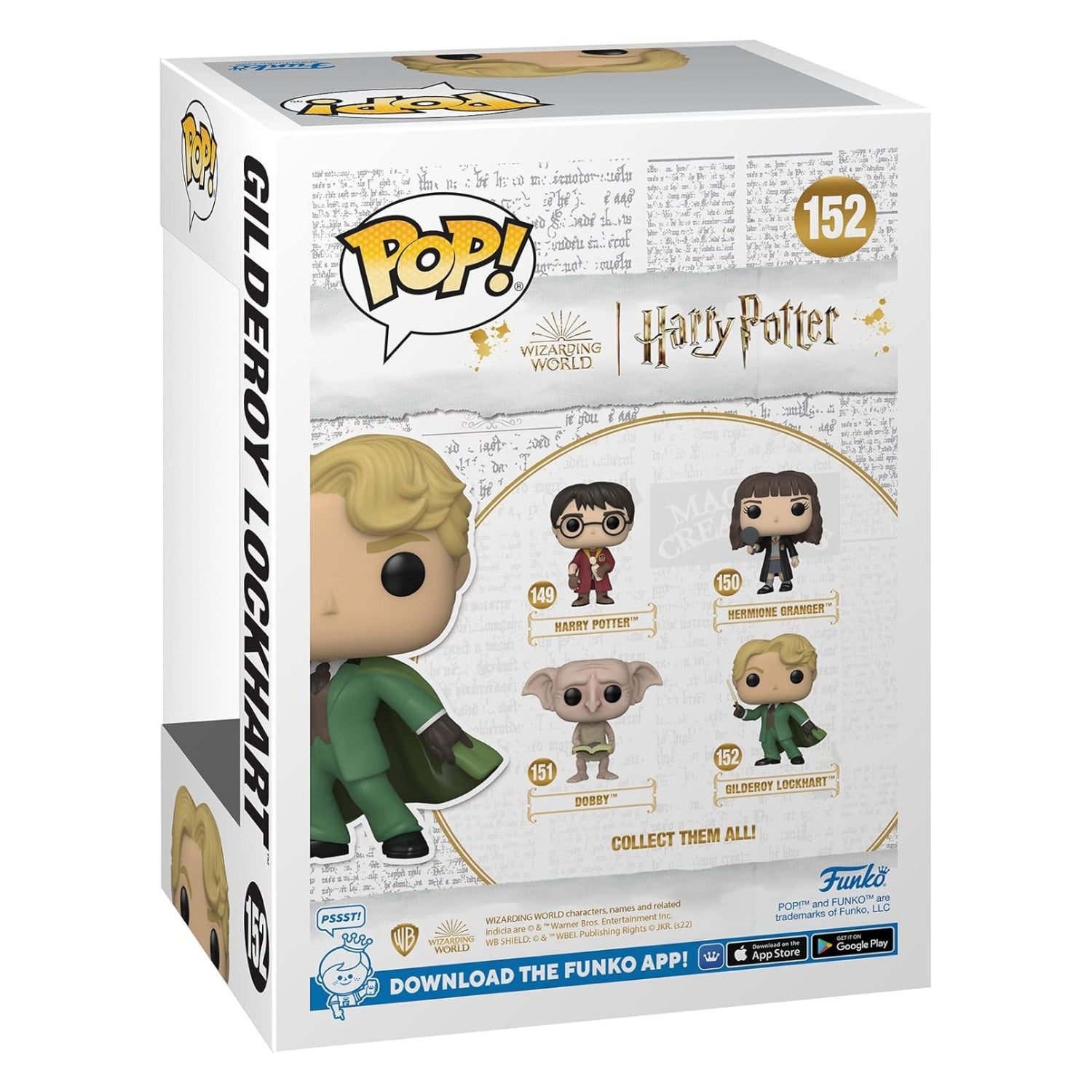 Funko Pop! Gilderoy Lockhart 152 - Harry Potter - Geek Plus