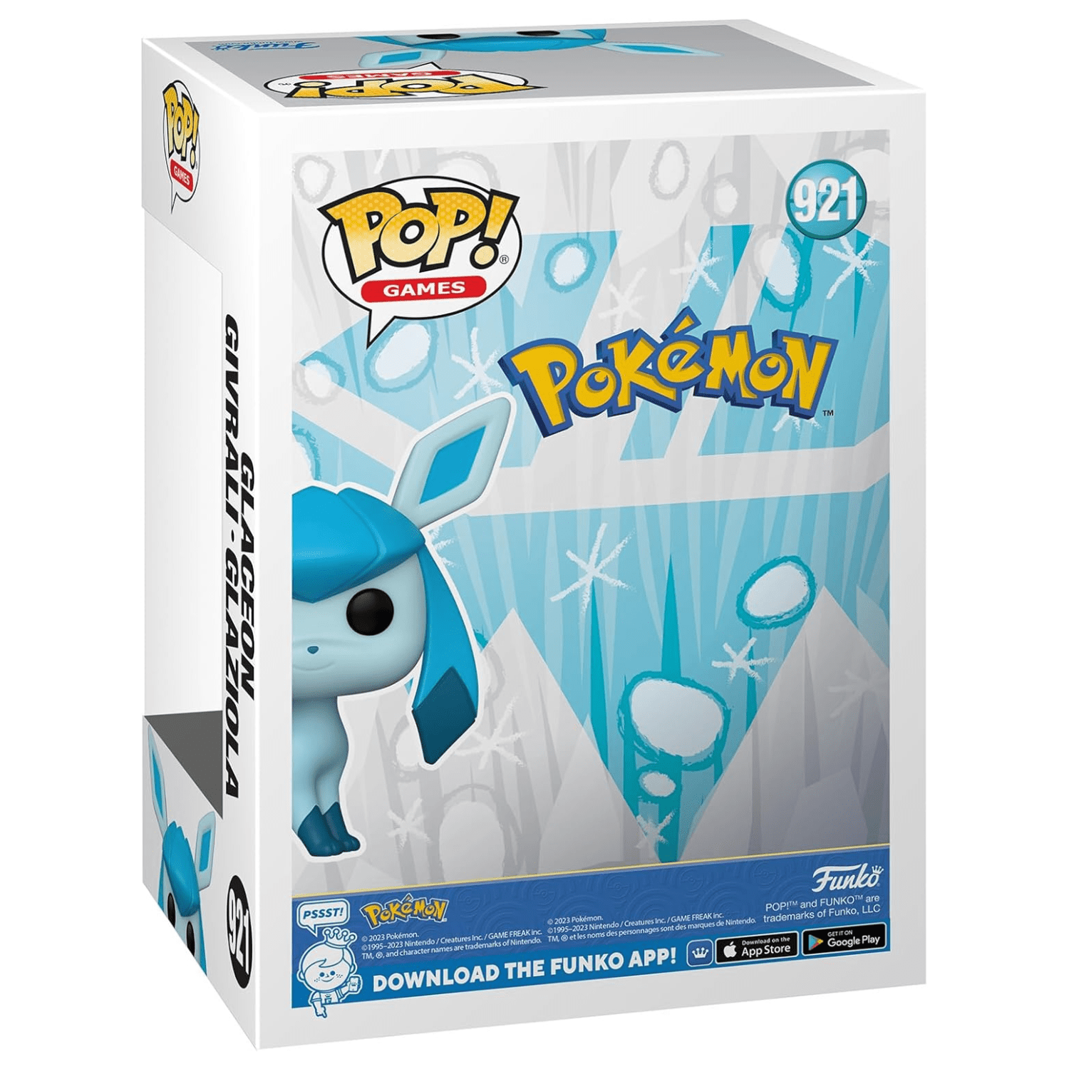 Funko Pop! Glaceon 921 - Pokémon - Geek Plus
