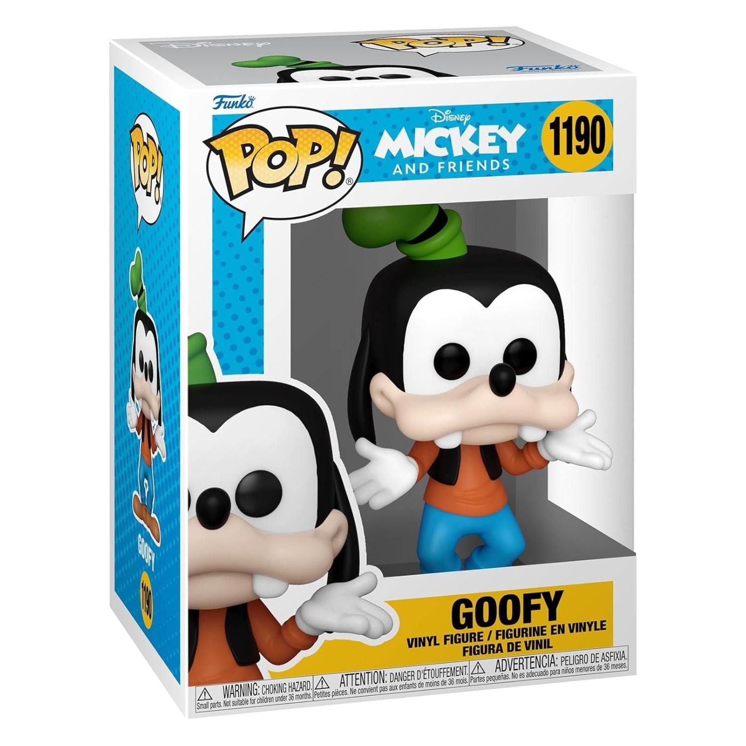 Funko Pop! Goofy (Pateta) 1190 - Disney Mickey And Friends - Geek Plus