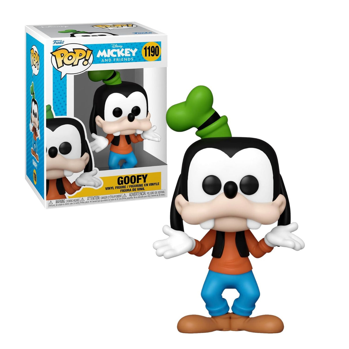 Funko Pop! Goofy (Pateta) 1190 - Disney Mickey And Friends - Geek Plus