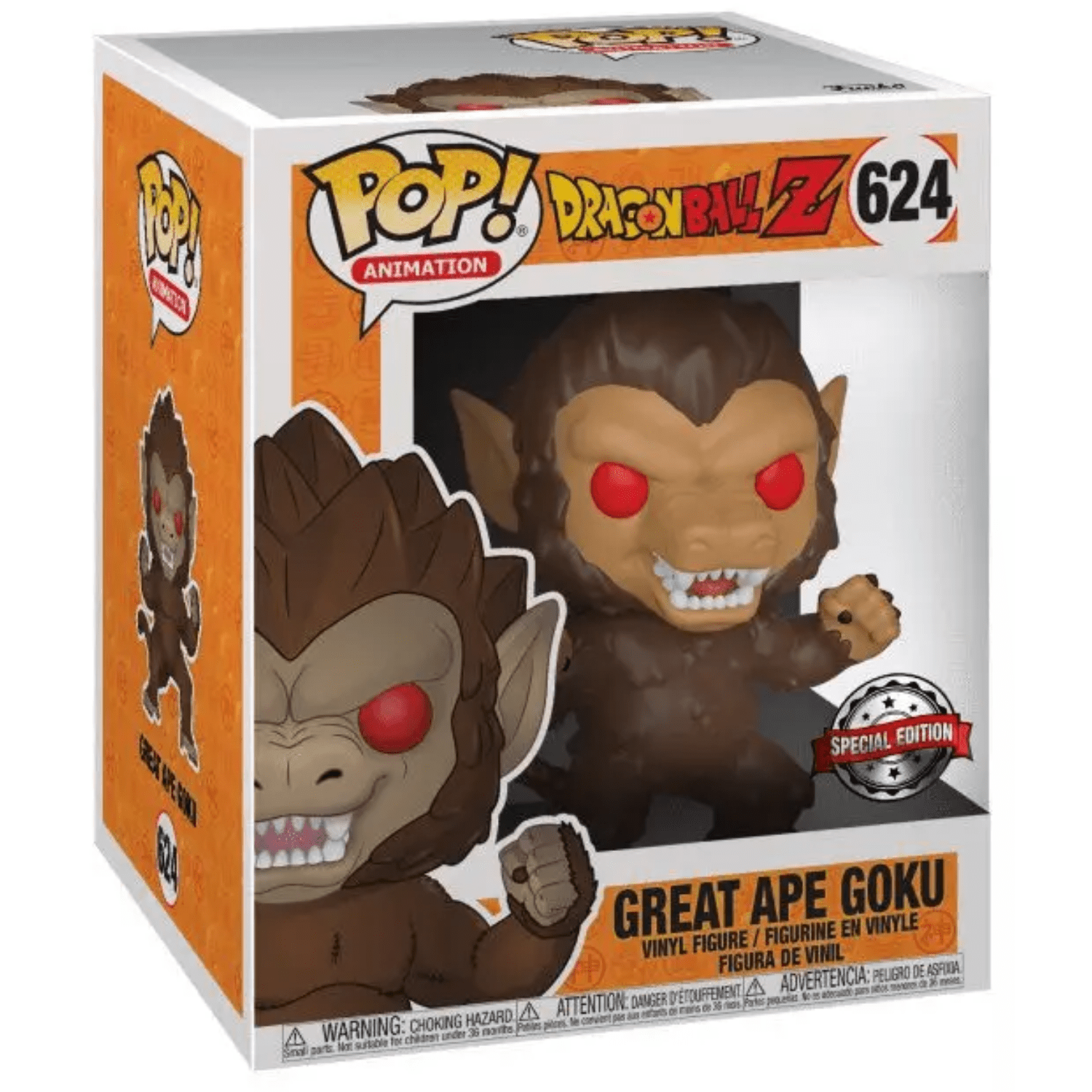 Funko Pop! Great Ape Goku 624 (Oozaru) Super Sized - Dragon Ball Z - Geek Plus