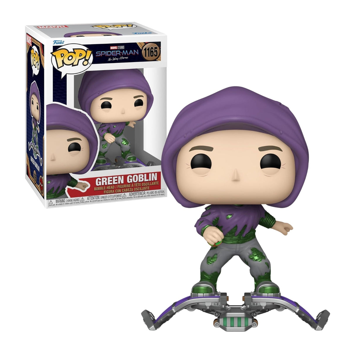 Funko Pop! Green Goblin (Duende Verde) 1165 - Marvel Homem - Aranha - Geek Plus