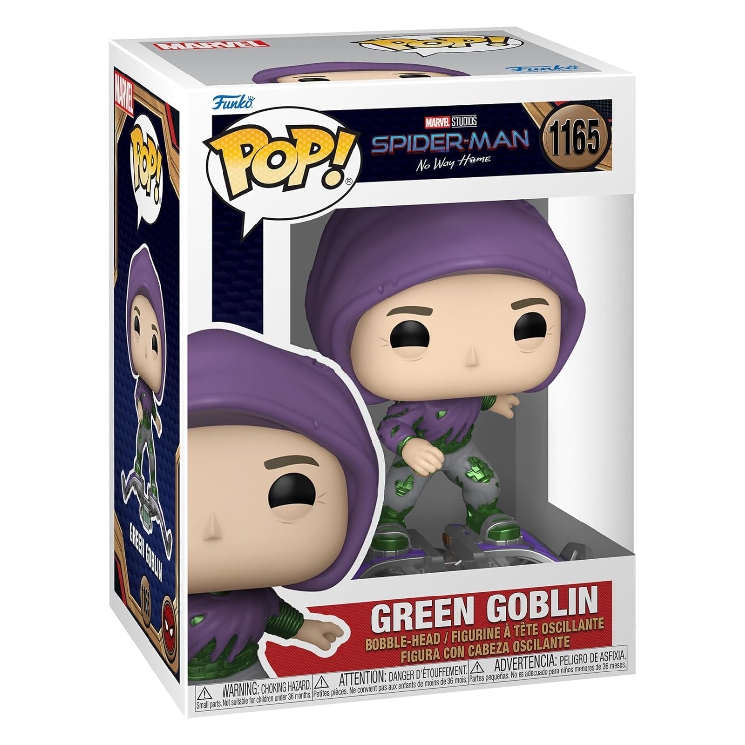 Funko Pop! Green Goblin (Duende Verde) 1165 - Marvel Homem - Aranha - Geek Plus