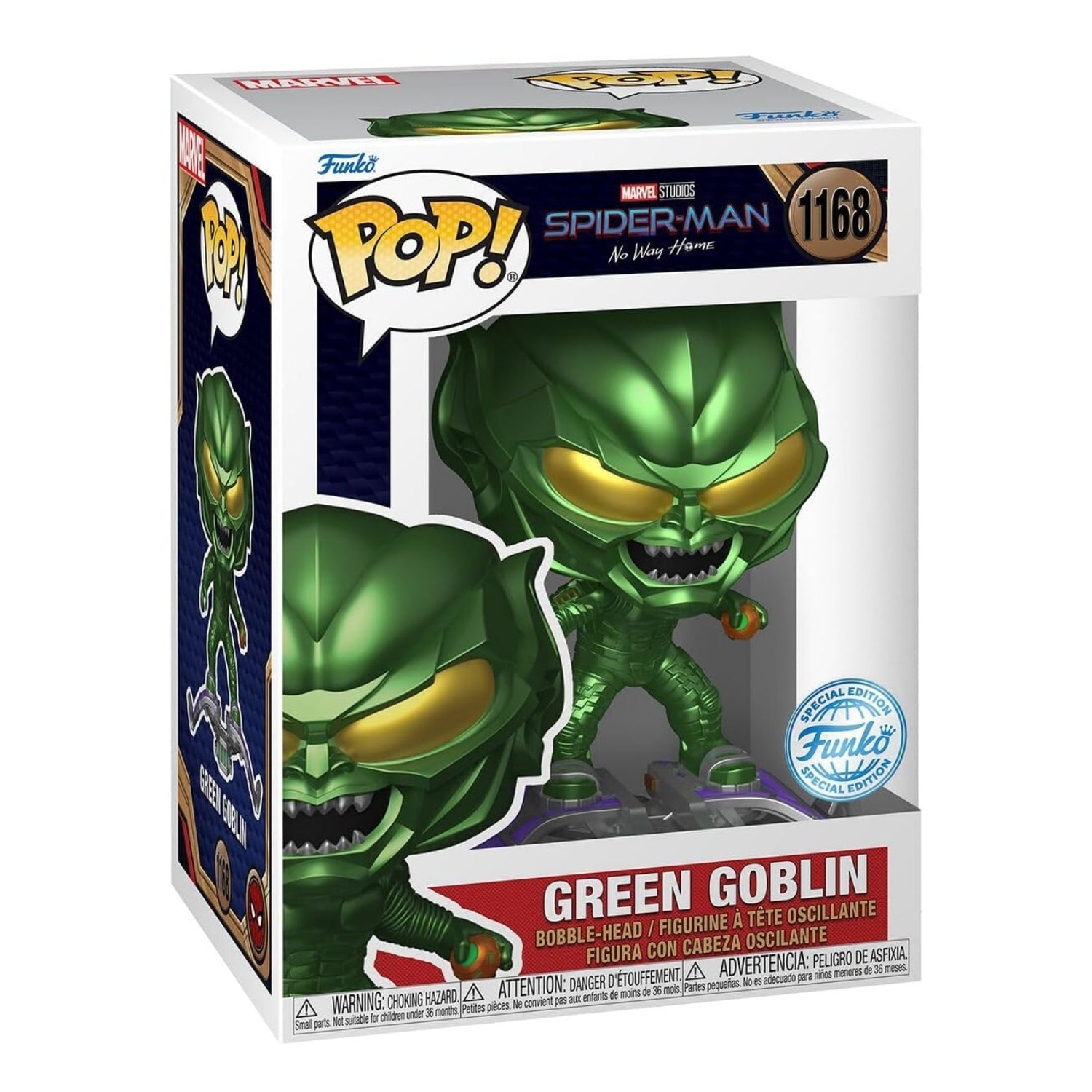 Funko Pop! Green Goblin (Duende Verde) 1168 (Special Edition) - Marvel Homem - Aranha - Geek Plus