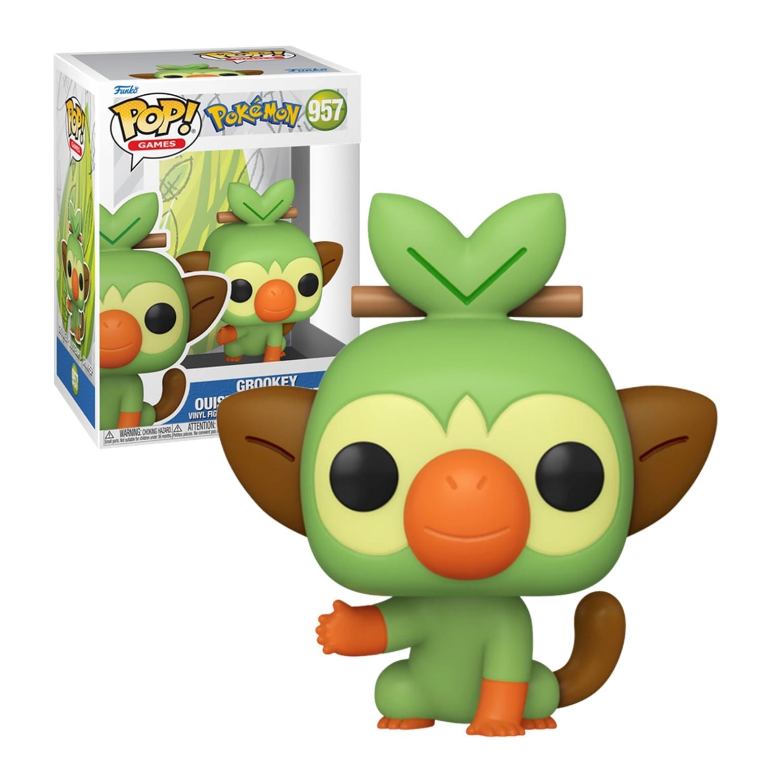 Funko Pop! Grookey 957 - Pokémon - Geek Plus