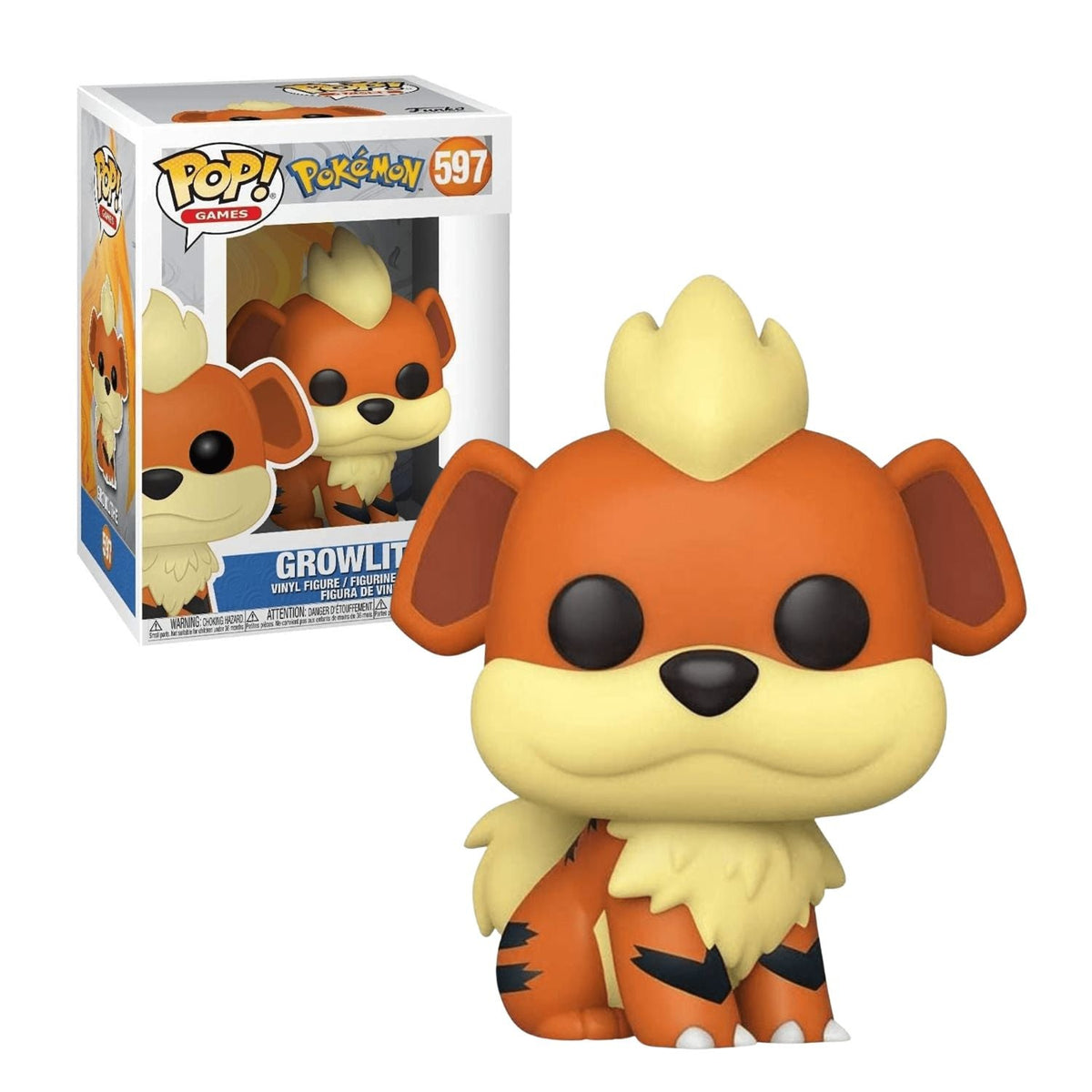 Funko Pop! Growlithe 597 - Pokémon - Geek Plus