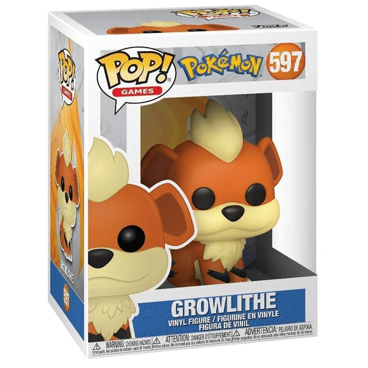 Funko Pop! Growlithe 597 - Pokémon - Geek Plus