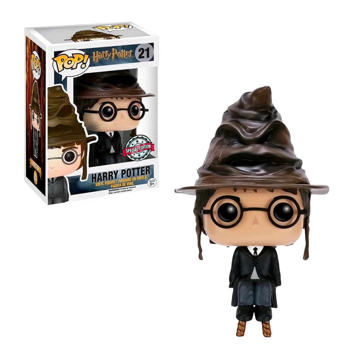Funko Pop! Harry Potter Sorting Hat 21 (Chapéu Seletor) Special Edition - Geek Plus