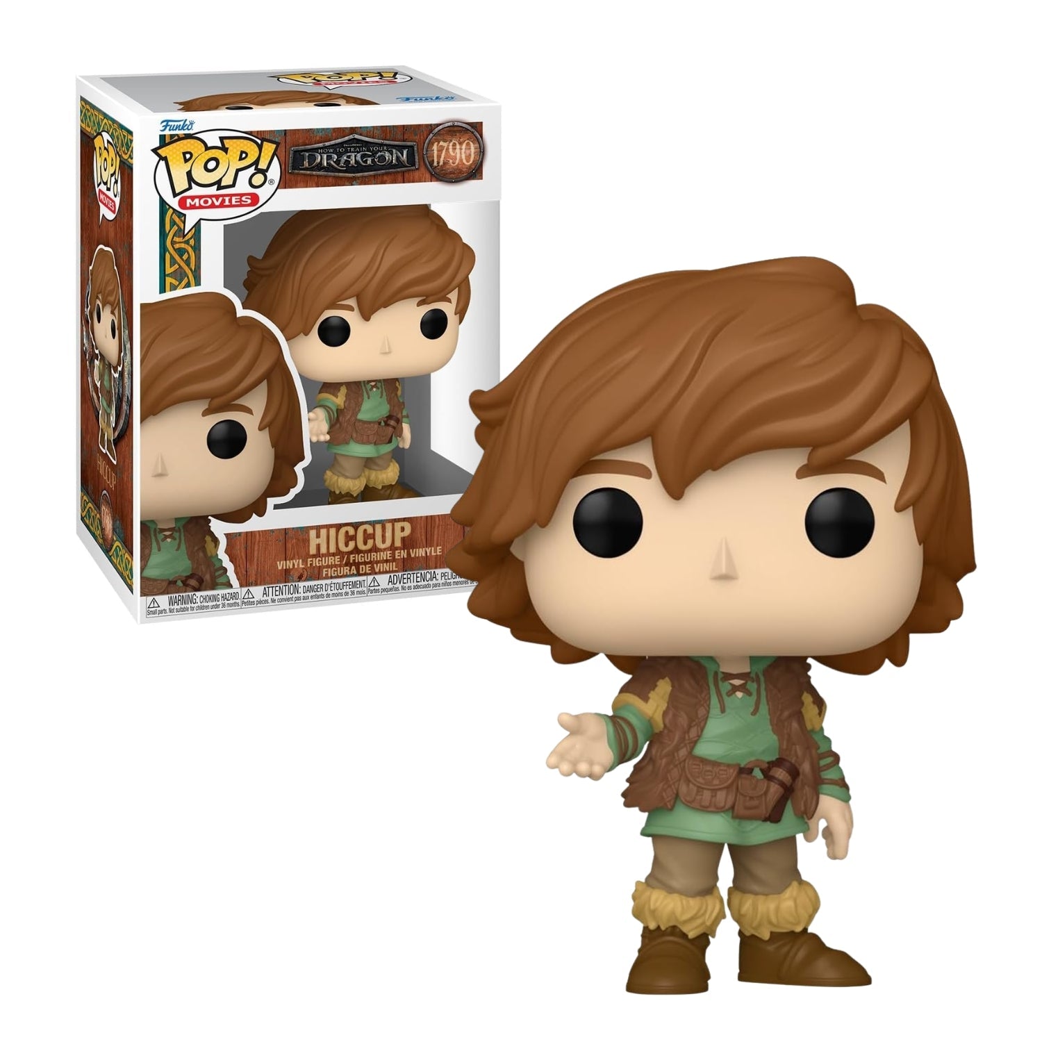 Funko Pop! Hiccup (Soluço) 1790 - Como Treinar o Seu Dragão - Geek Plus