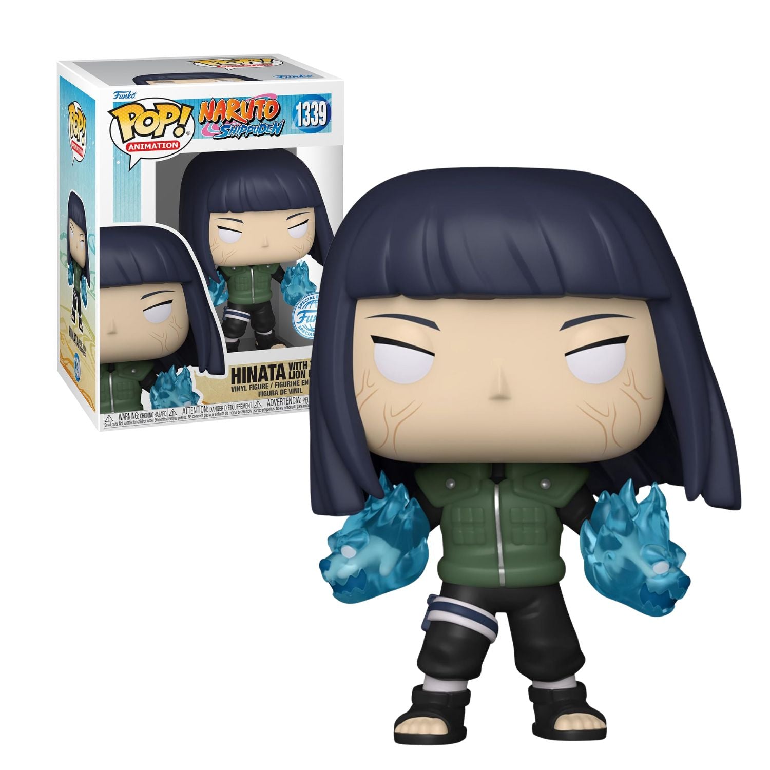 Funko Pop! Hinata with Twin Lion Fists (Special Edition) 1339 - Naruto Shippuden - Geek Plus