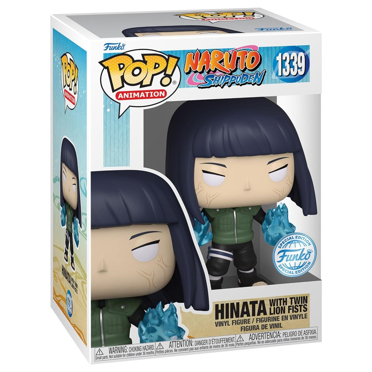 Funko Pop! Hinata with Twin Lion Fists (Special Edition) 1339 - Naruto Shippuden - Geek Plus