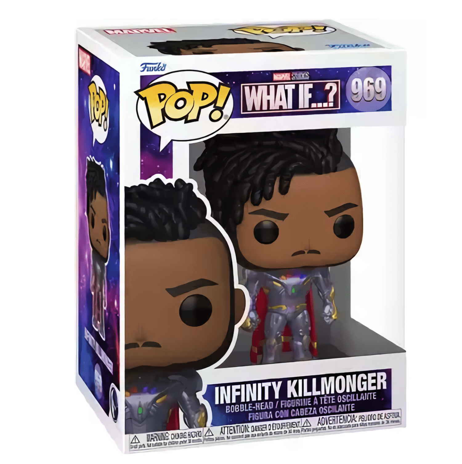 Funko Pop! Infinity Killmonger 969 - Marvel What If...? - Geek Plus