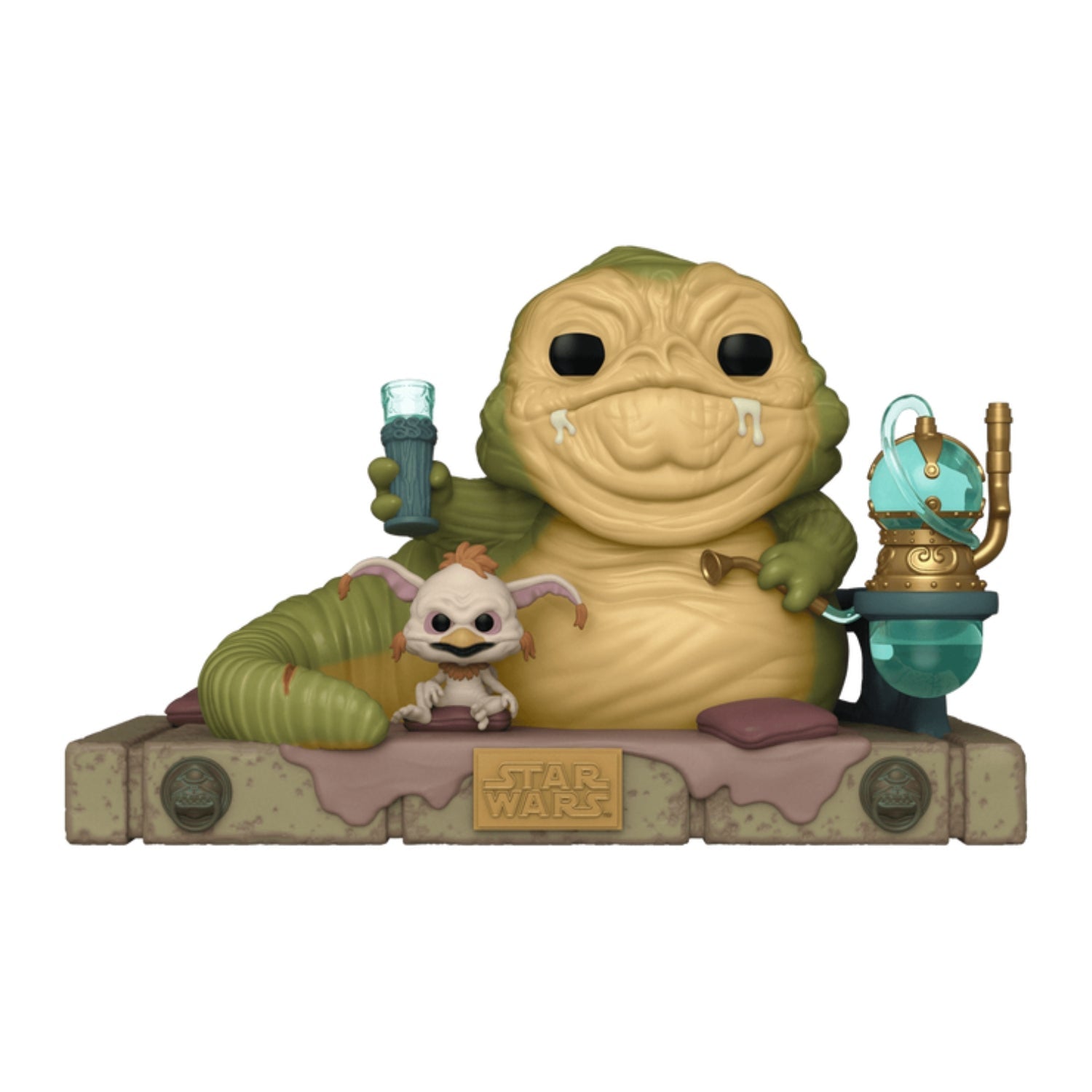 Funko Pop! Jabba The Hutt & Salacious B. Crumb 611 Super Sized - Star Wars - Geek Plus