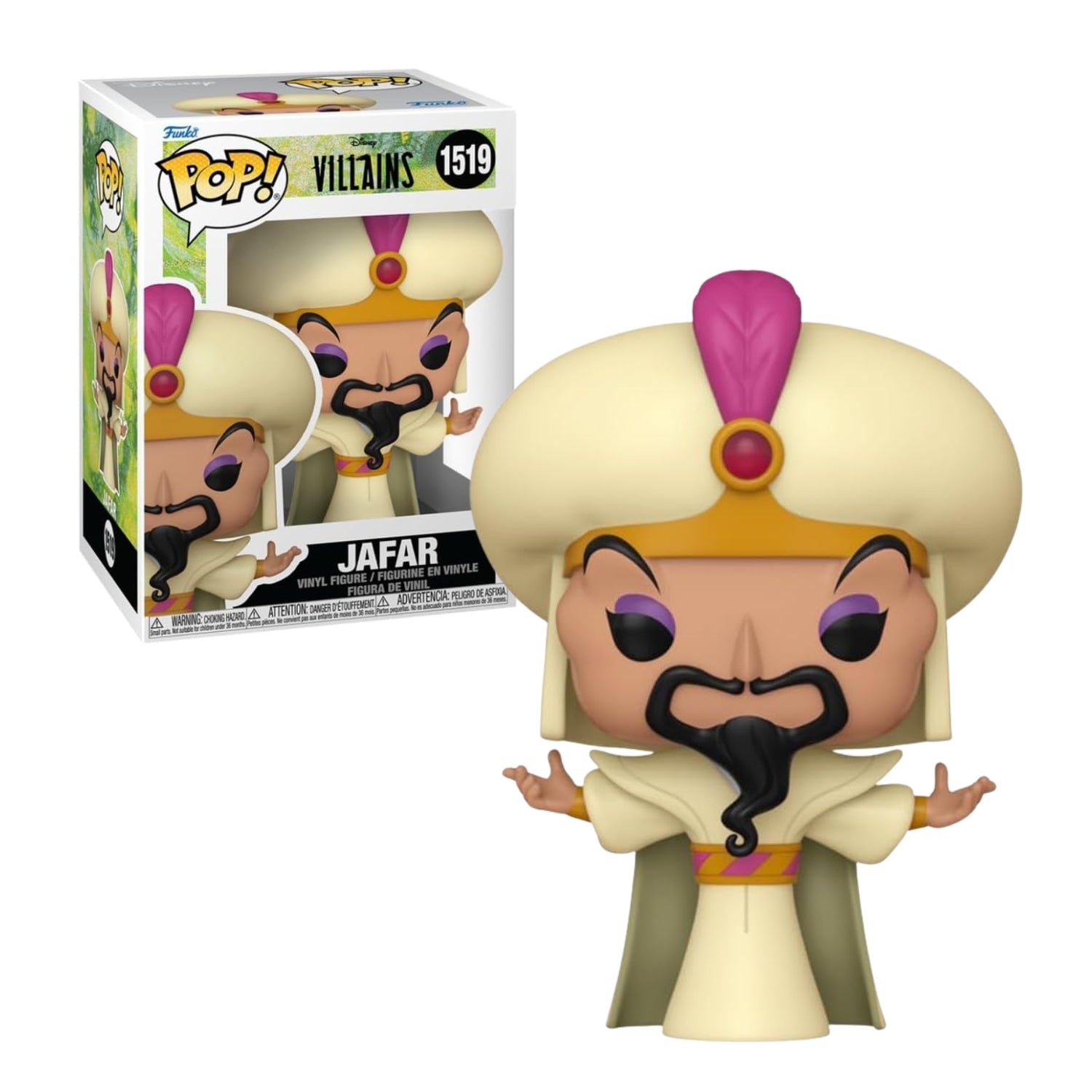 Funko Pop! Jafar 1519 - Disney Vilões Aladdin - Geek Plus