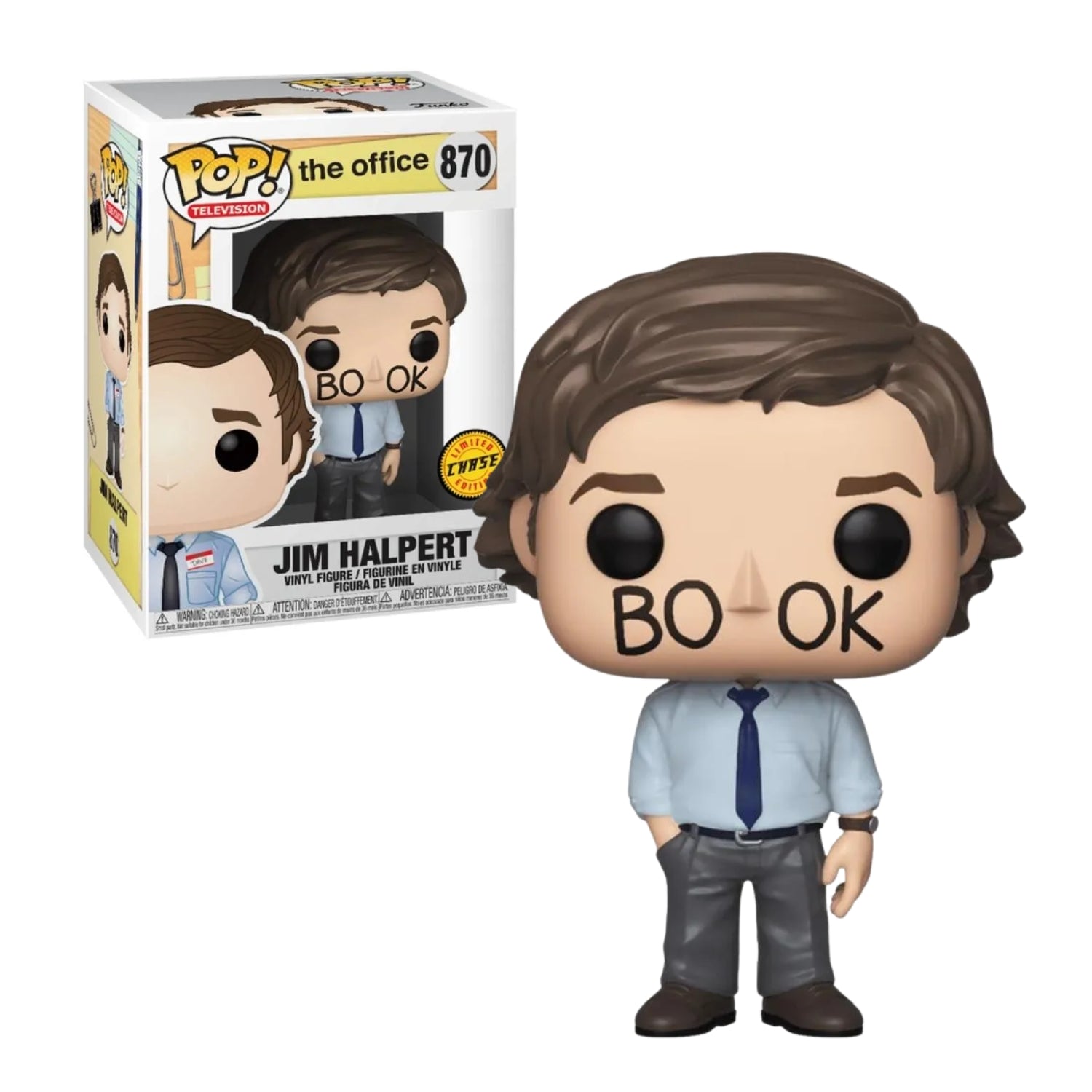 Funko Pop! Jim Halpert 870 (Chase) - The Office - Geek Plus