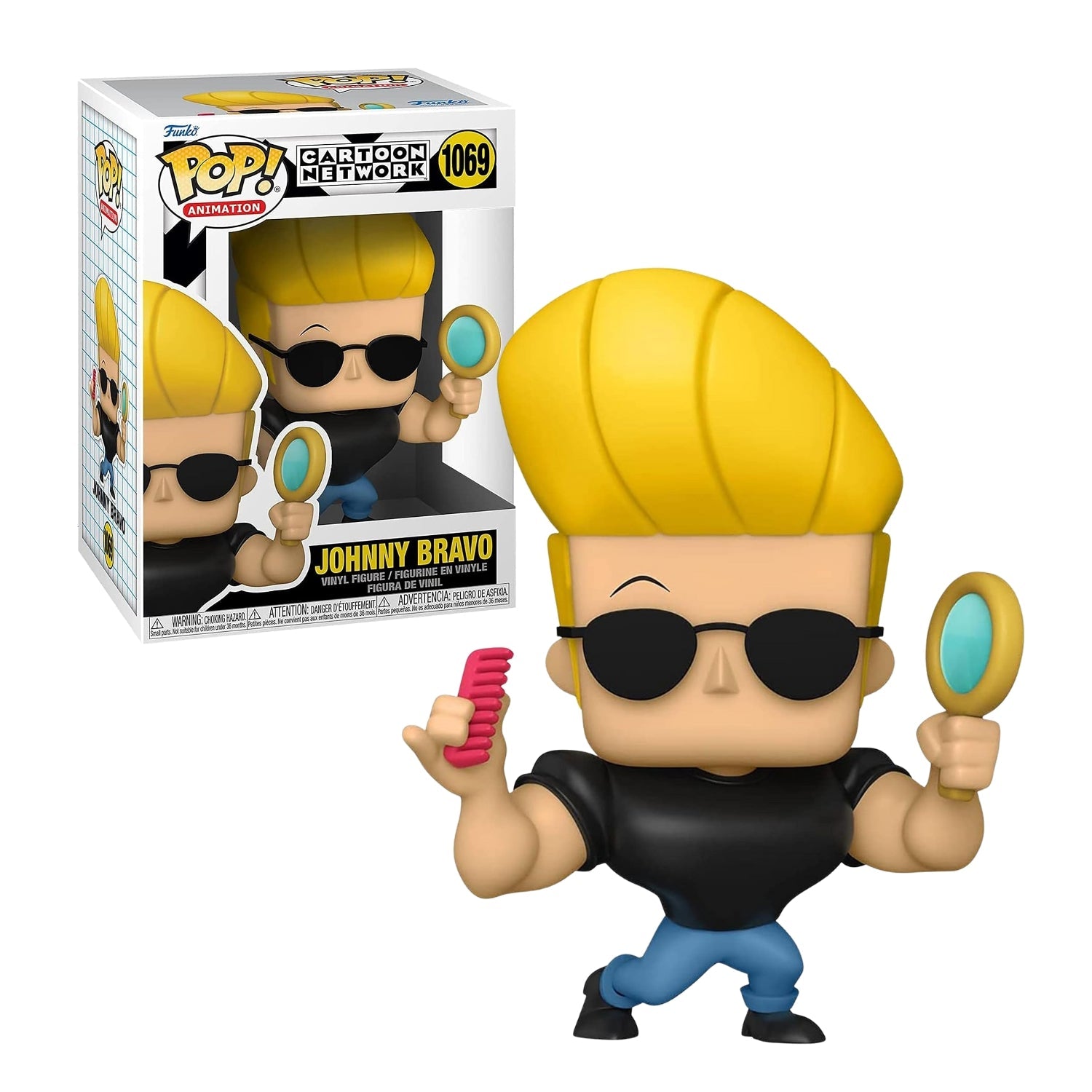 Funko Pop! Johnny Bravo 1069 - Cartoon Network - Geek Plus