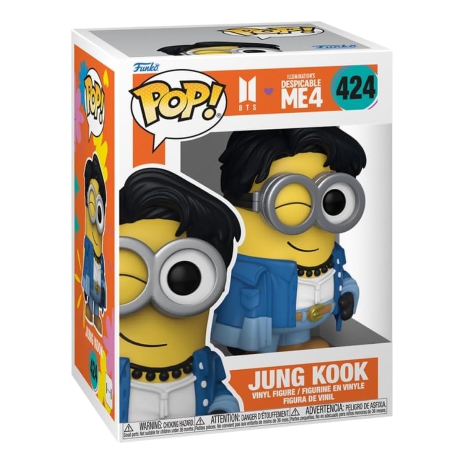Funko Pop! Jung Kook 424 - BTS Meu Malvado Favorito - Geek Plus