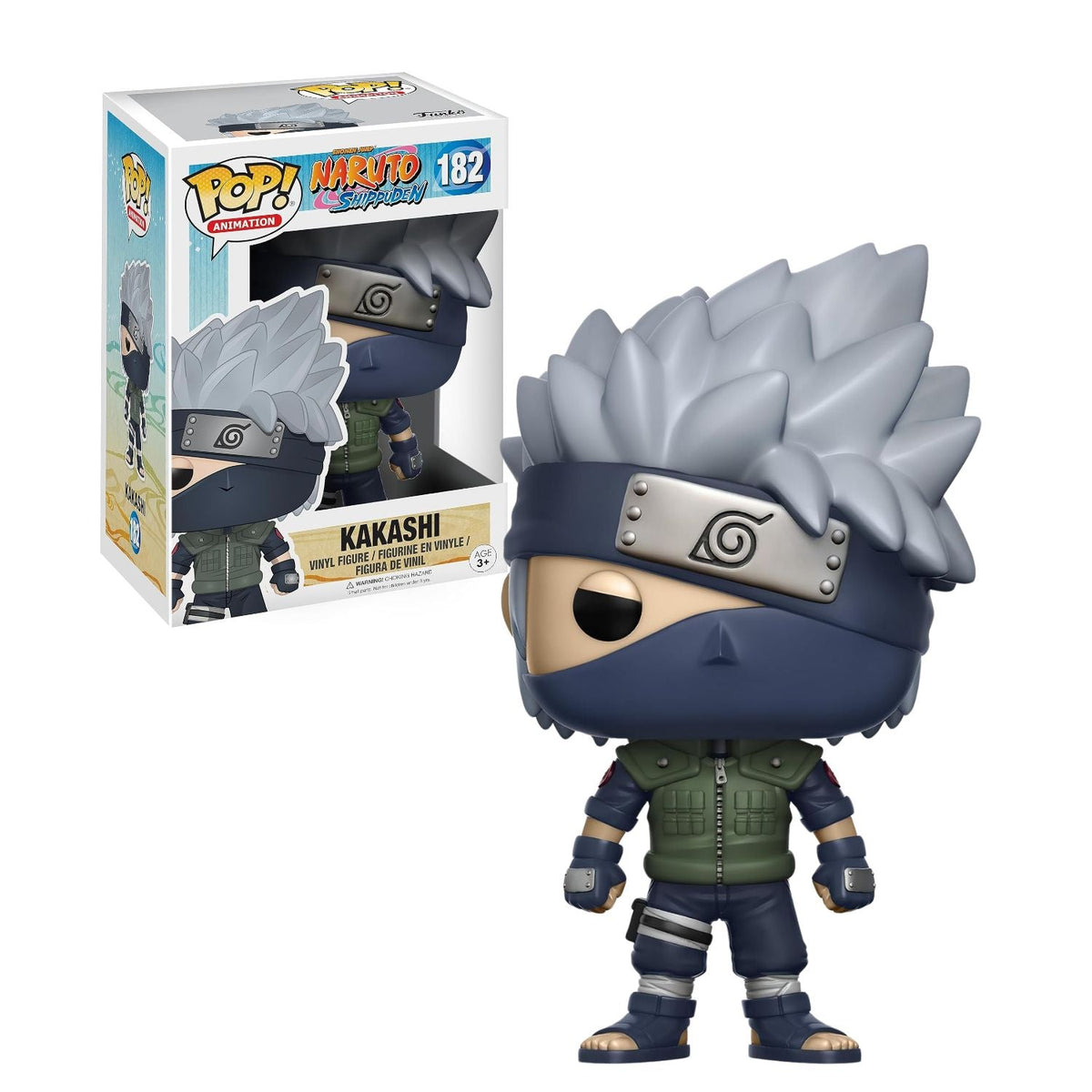 Funko Pop! Kakashi 182 - Naruto Shippuden - Geek Plus