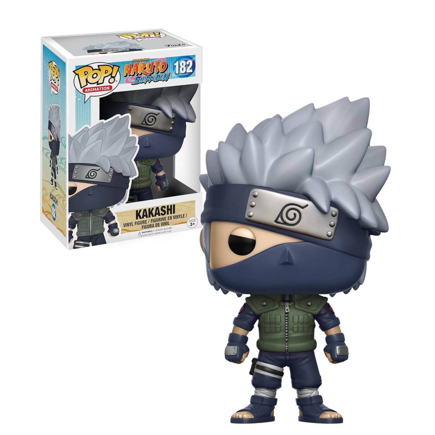 Funko Pop! Kakashi 182 - Naruto Shippuden - Geek Plus