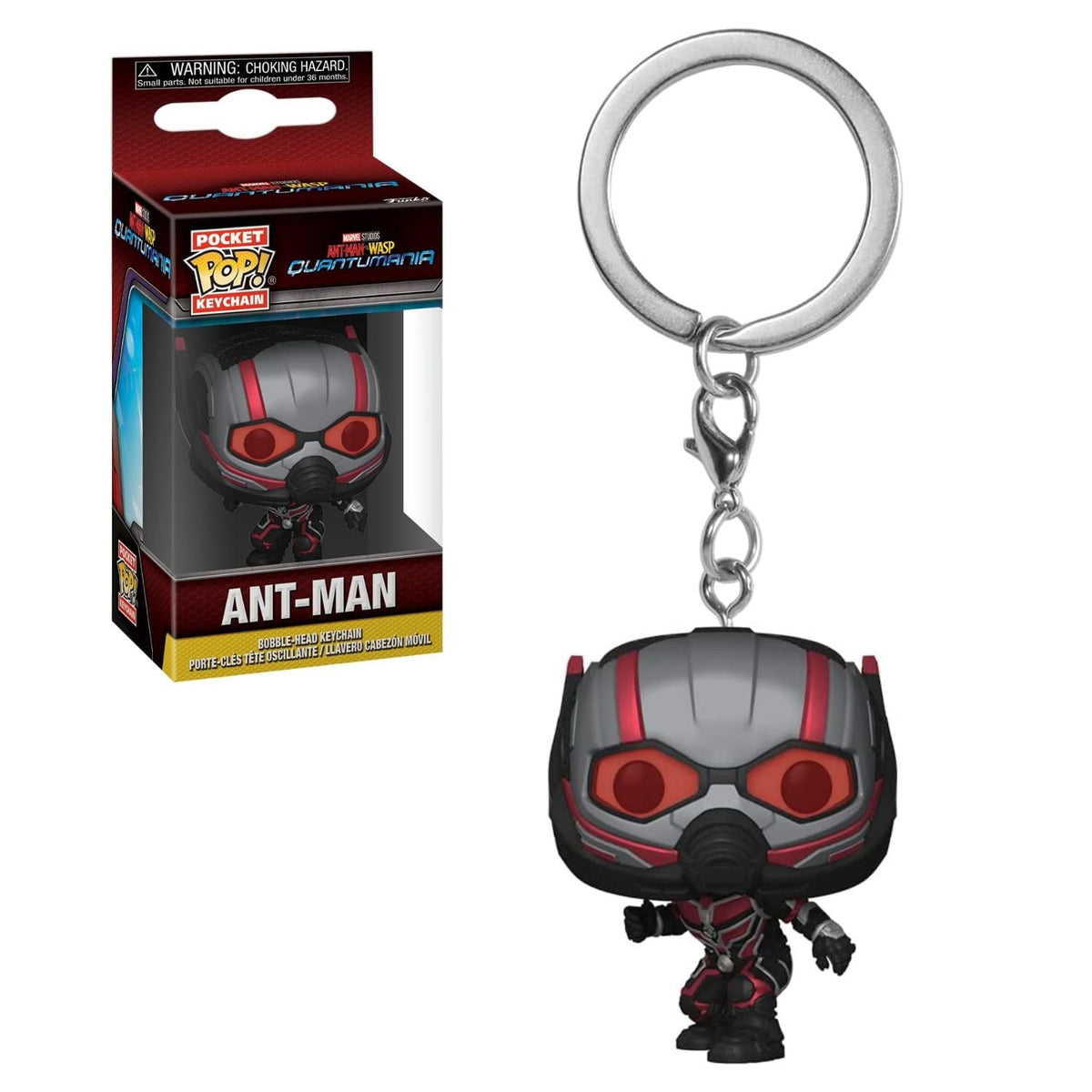 Funko Pop! Keychain Chaveiro Ant - Man (Homem - Formiga) - Marvel - Geek Plus
