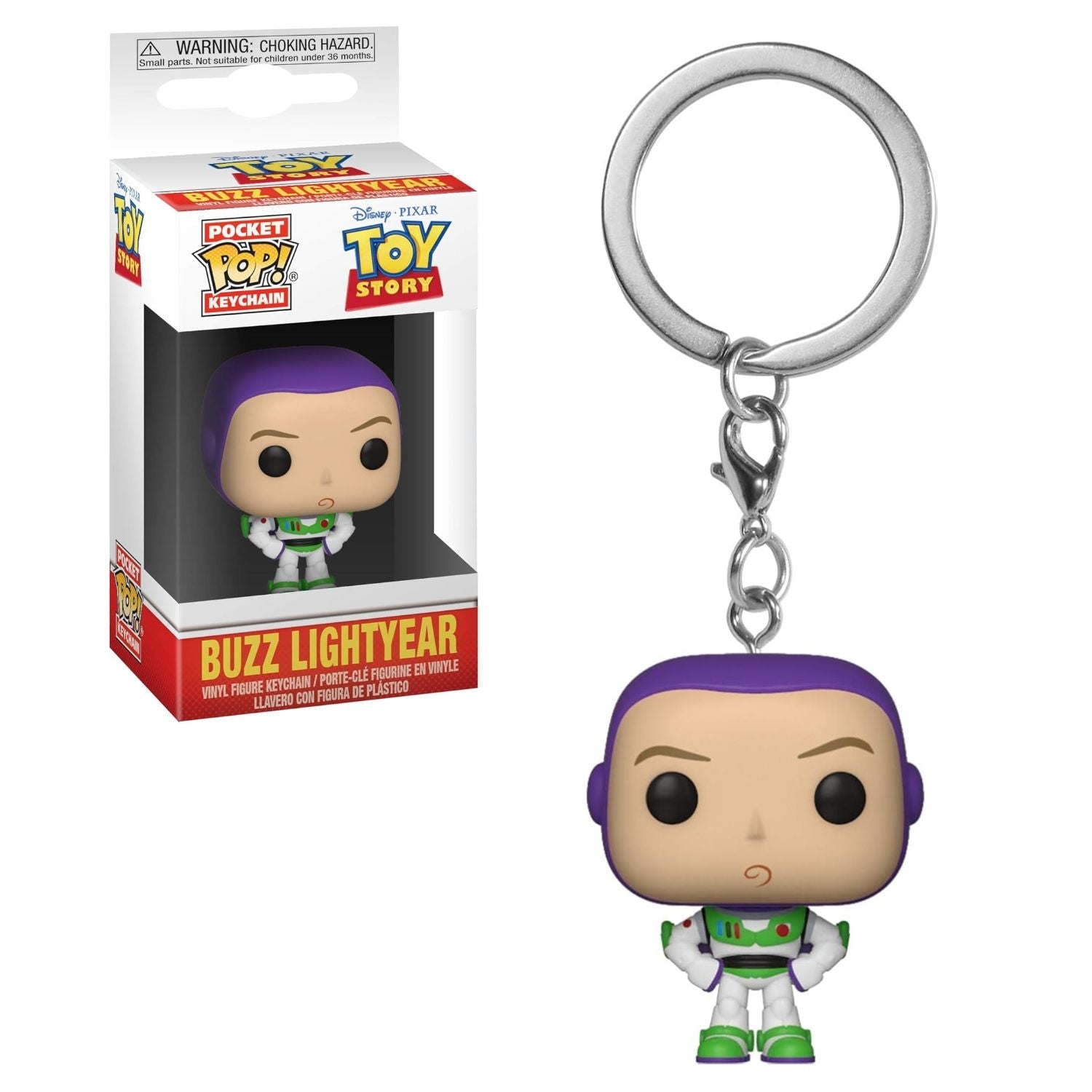 Funko Pop! Keychain Chaveiro Buzz Lightyear - Toy Story - Geek Plus