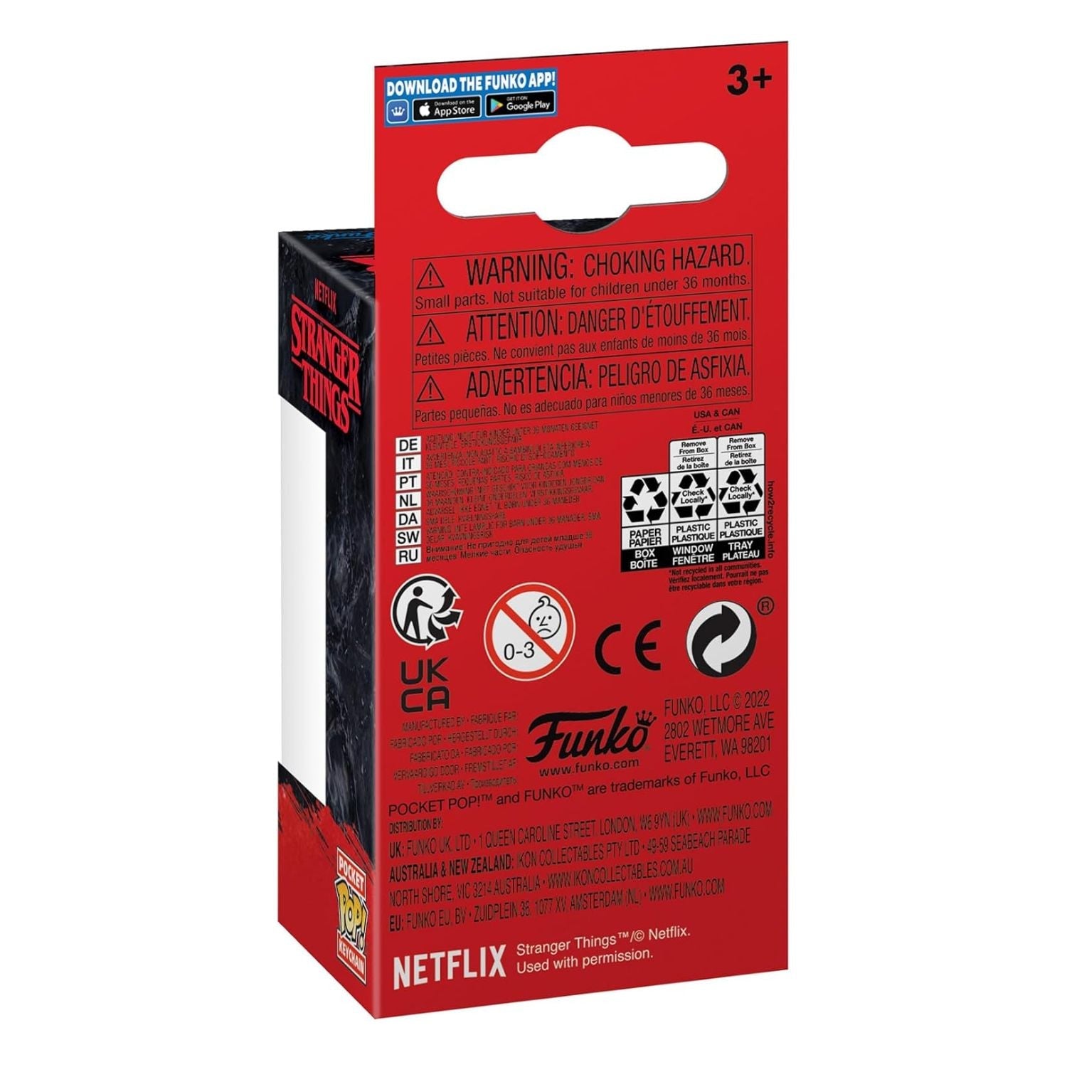 Funko Pop! Keychain Chaveiro Erica - Stranger Things - Geek Plus