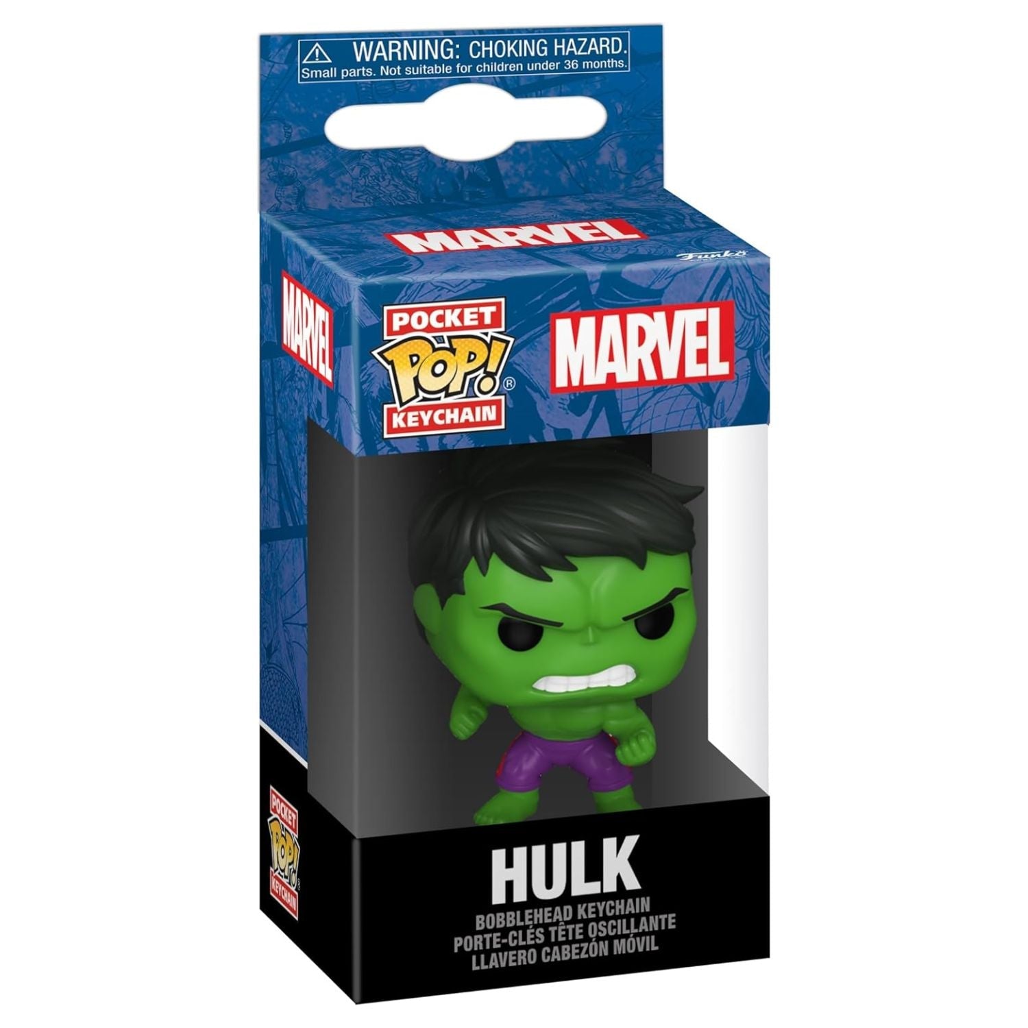Funko Pop! Keychain Chaveiro Hulk - Marvel - Geek Plus