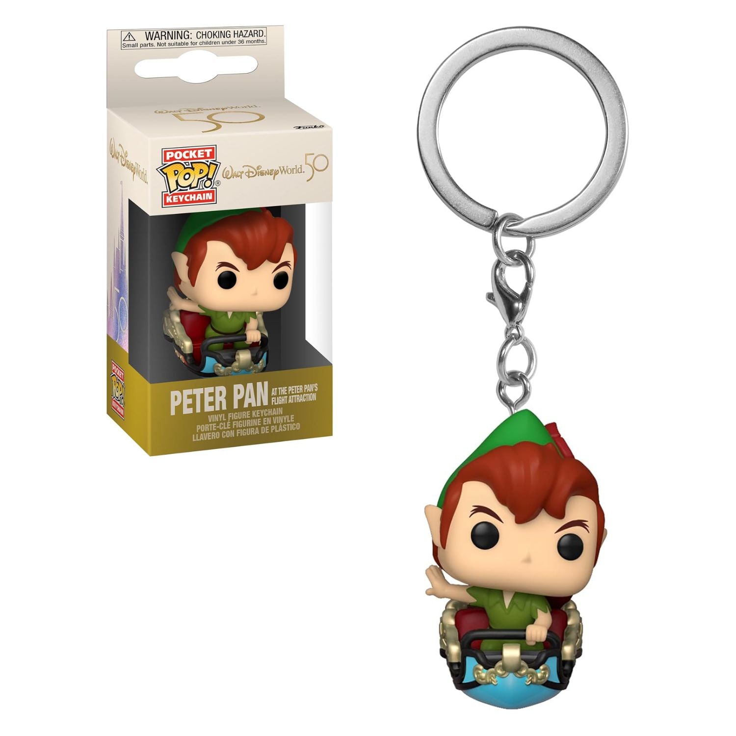 Funko Pop! Keychain Chaveiro Peter Pan - Disney - Geek Plus