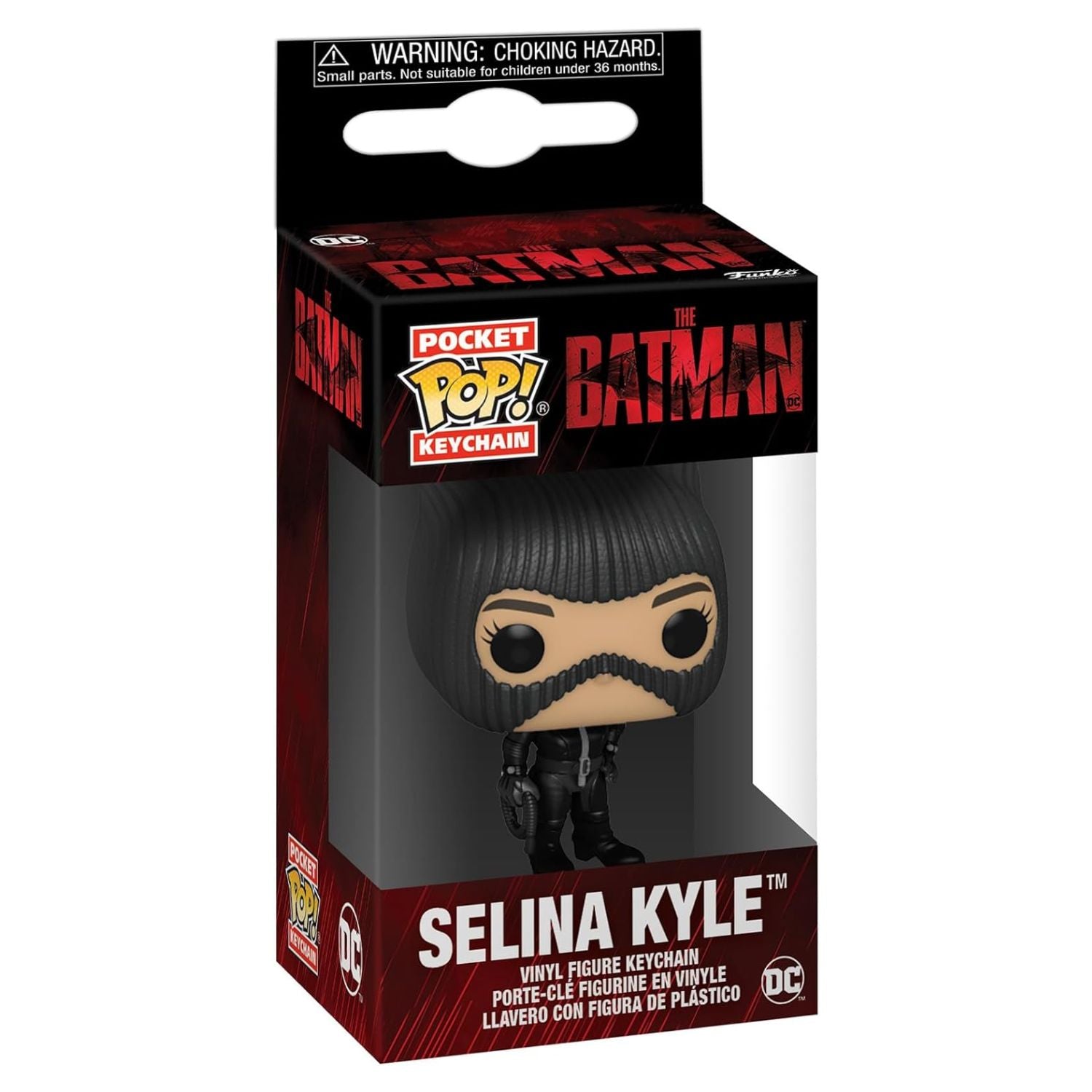 Funko Pop! Keychain Chaveiro Selina Kyle (Mulher - Gato) - DC Batman - Geek Plus
