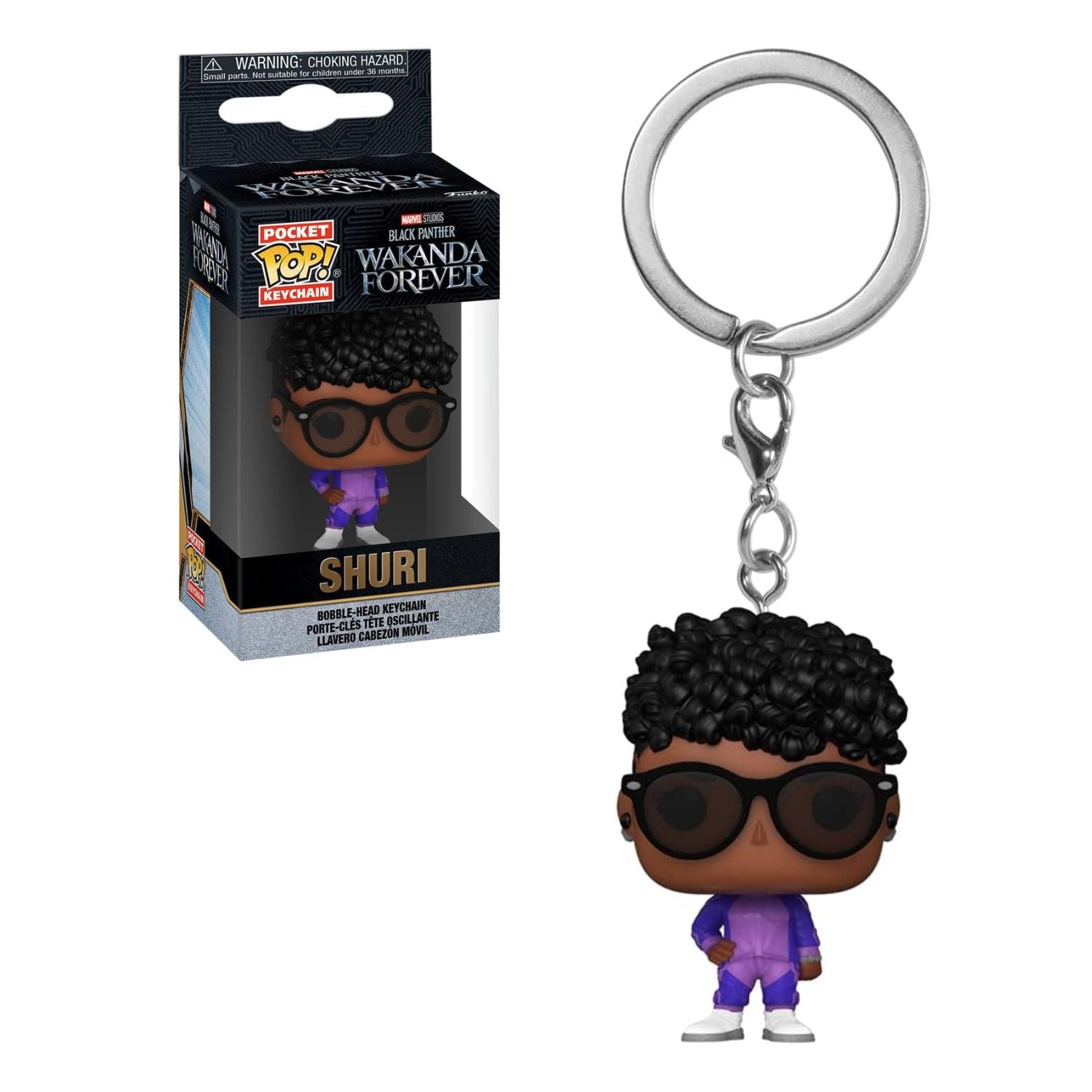 Funko Pop! Keychain Chaveiro Shuri - Pantera Negra - Geek Plus