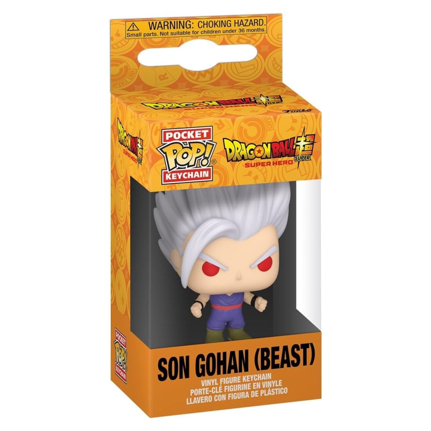 Funko Pop! Keychain Chaveiro Son Gohan (Beast) - Dragon Ball Z - Geek Plus