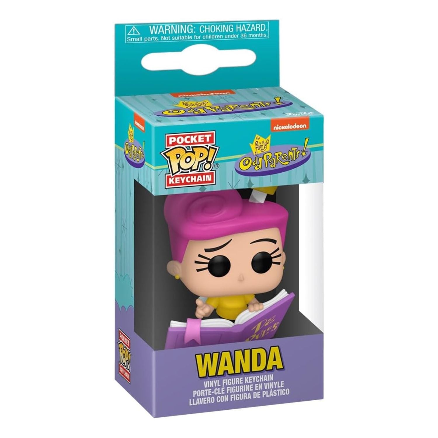 Funko Pop! Keychain Chaveiro Wanda - Os Padrinhos Mágicos - Geek Plus