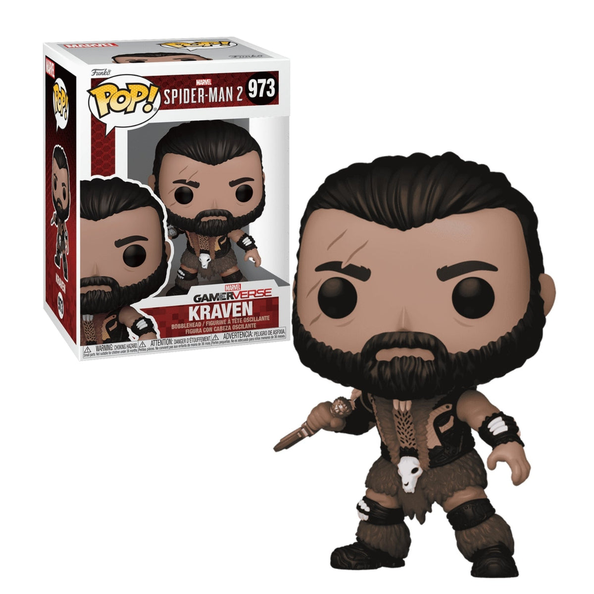 Funko Pop! Kraven 973 - Marvel Homem - Aranha - Geek Plus