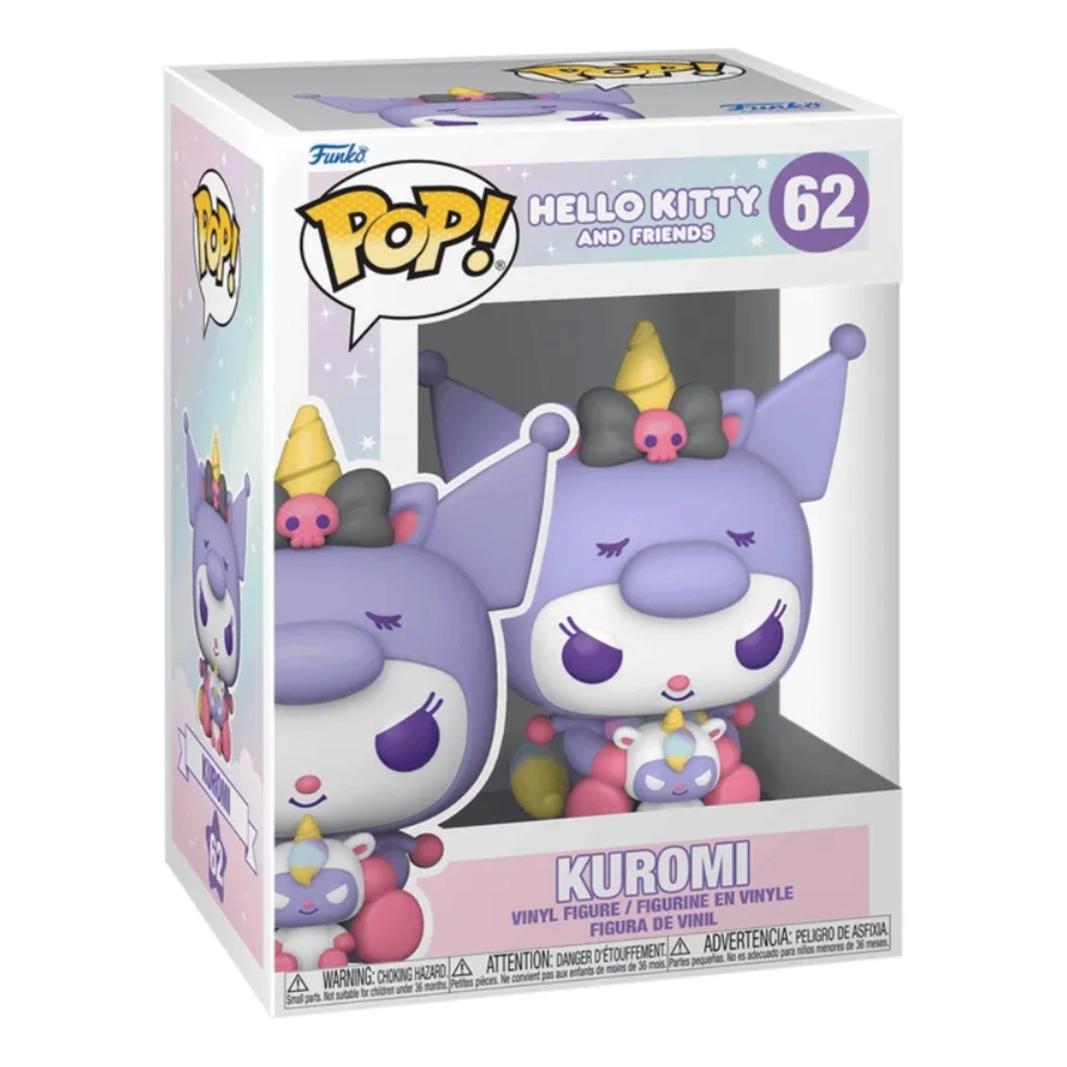 Funko Pop! Kuromi Unicorn 62 - Hello Kitty And Friends - Geek Plus