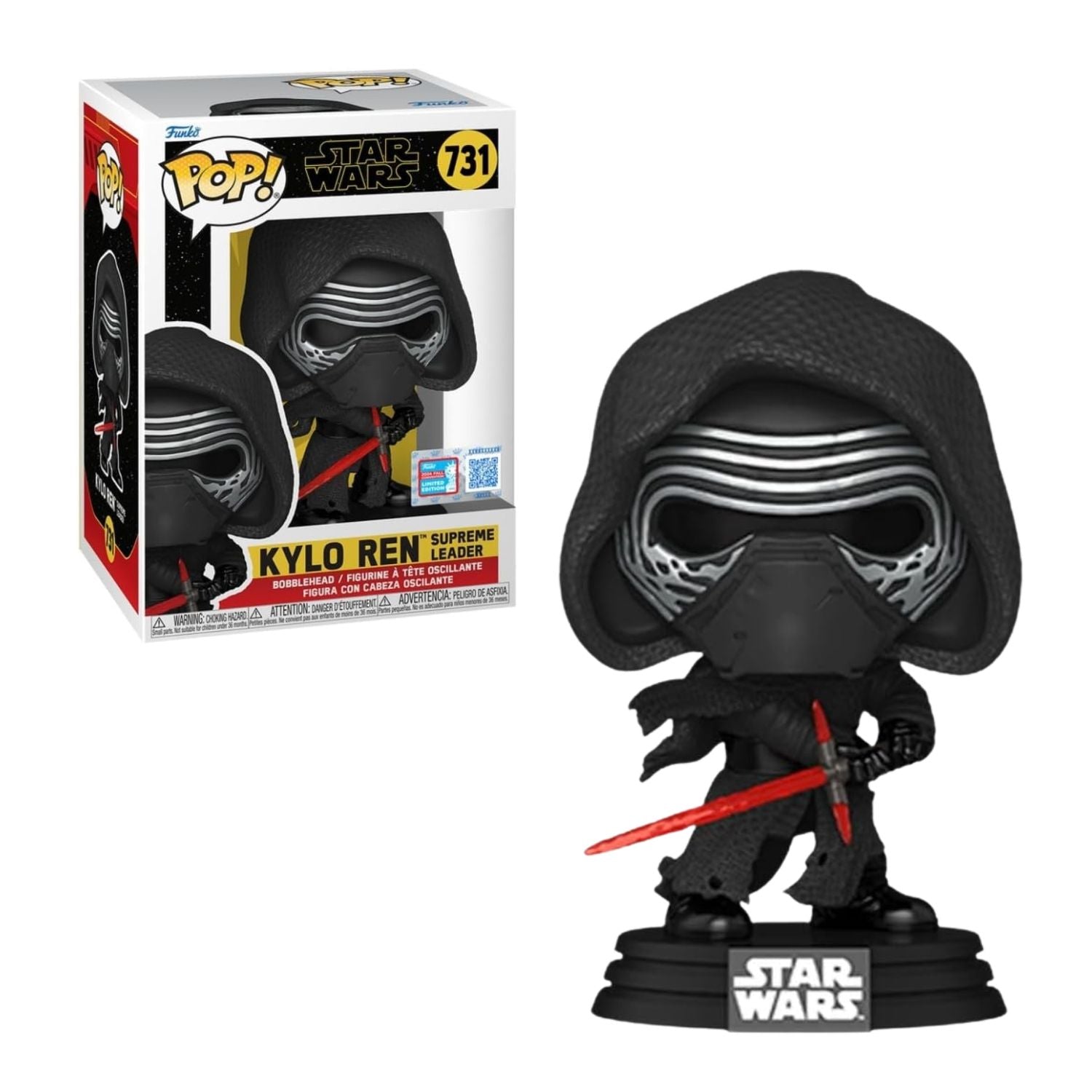 Funko Pop! Kylo Ren Supreme Leader 731 (Limited Edition) - Star Wars - Geek Plus