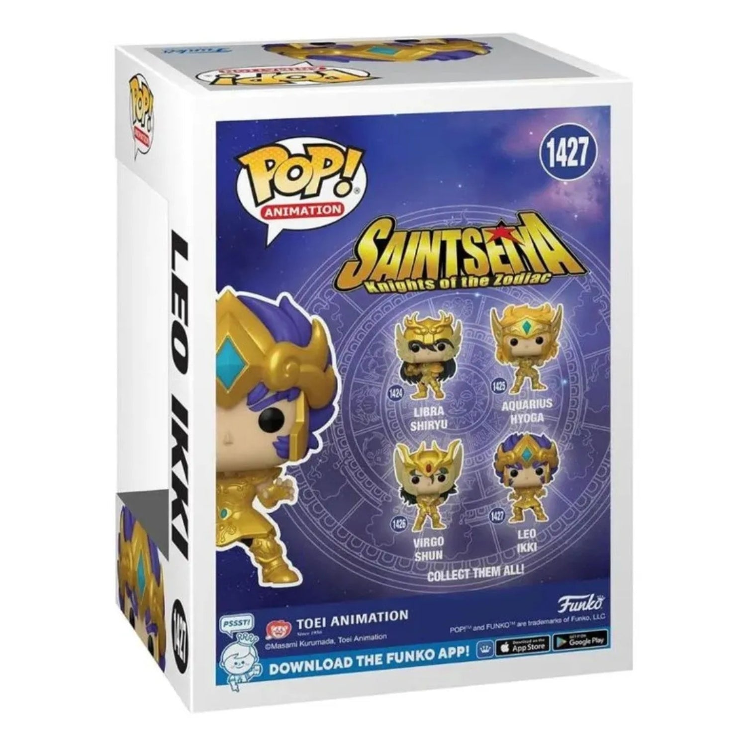 Funko Pop! Leo Ikki 1427 (Ikki de Leão) - Cavaleiros do Zodíaco - Geek Plus