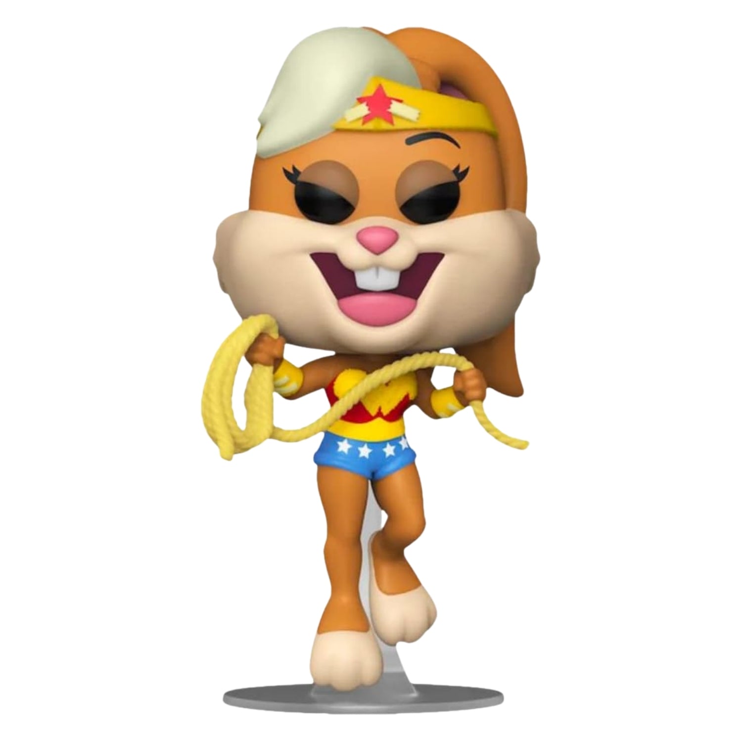 Funko Pop! Lola Bunny Wonder Woman (Mulher Maravilha) 890 (Exclusive Edition) - DC Looney Tunes - Geek Plus
