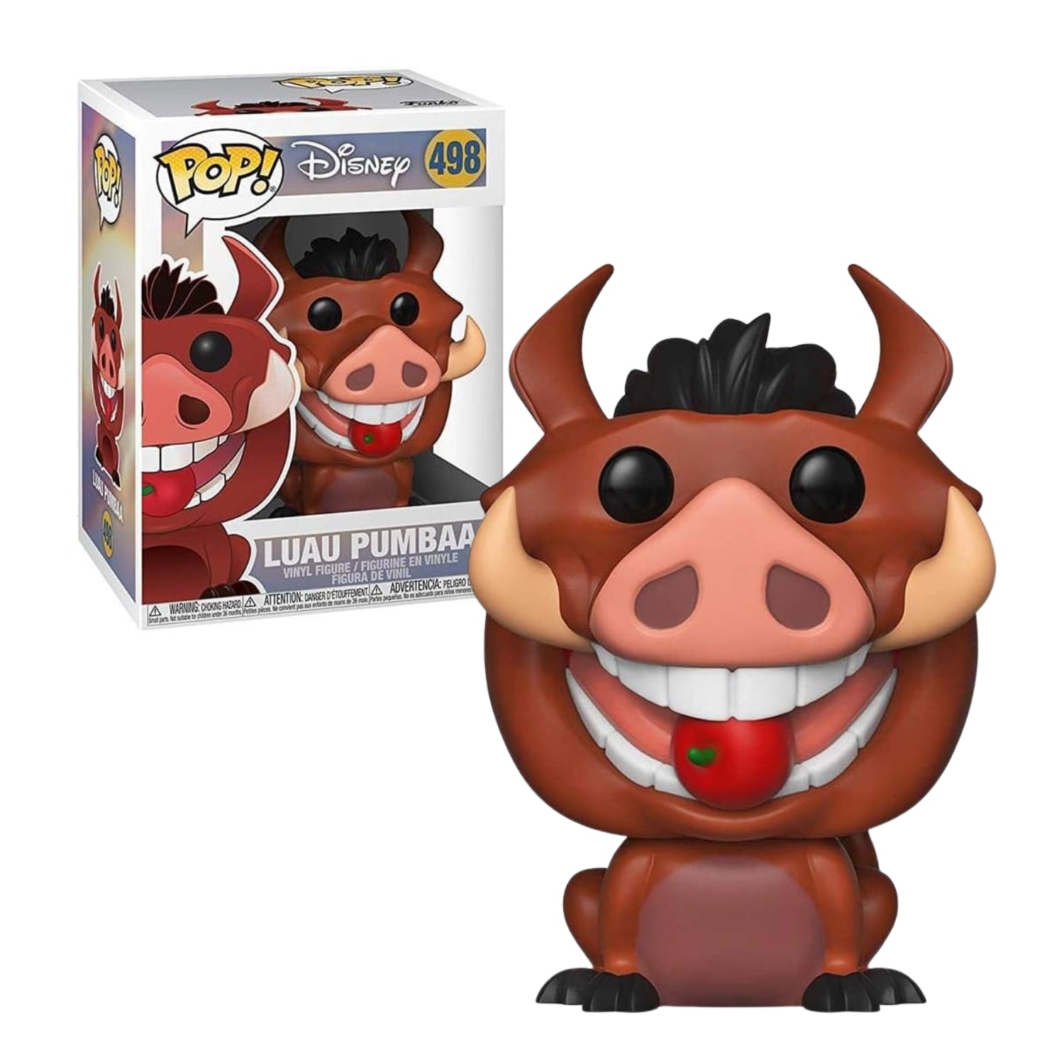 Funko Pop! Luau Pumbaa (Pumba no Luau) 498 - Disney O Rei Leão - Geek Plus