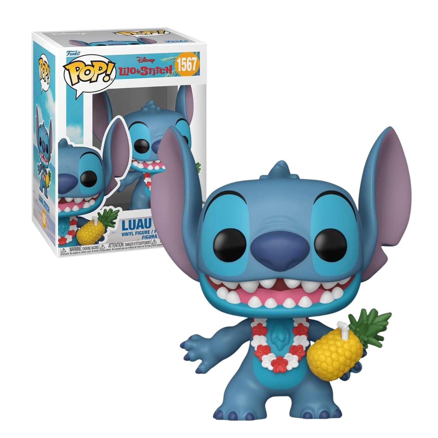Funko Pop! Luau Stitch 1567 - Disney Lilo & Stitch - Geek Plus