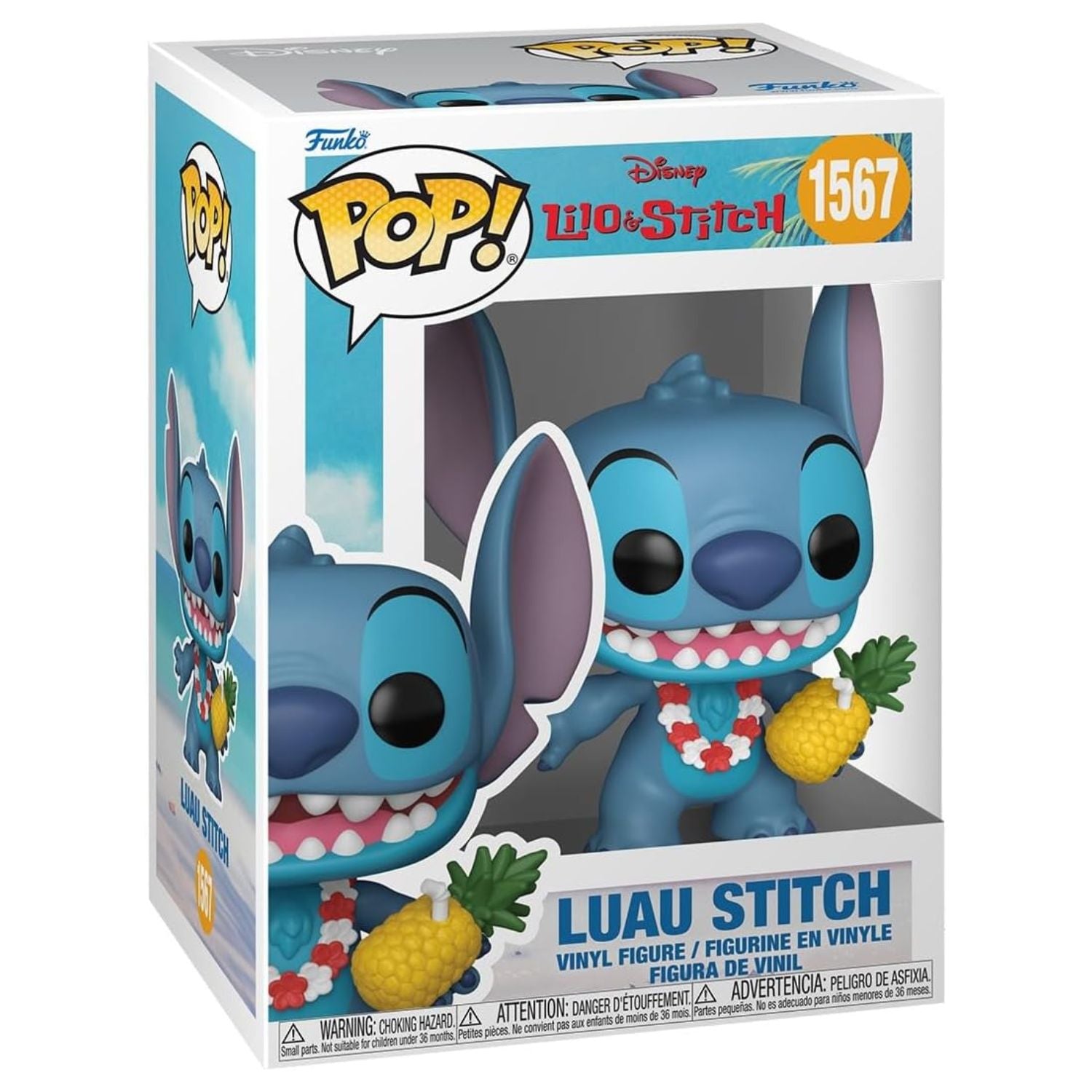 Funko Pop! Luau Stitch 1567 - Disney Lilo & Stitch - Geek Plus