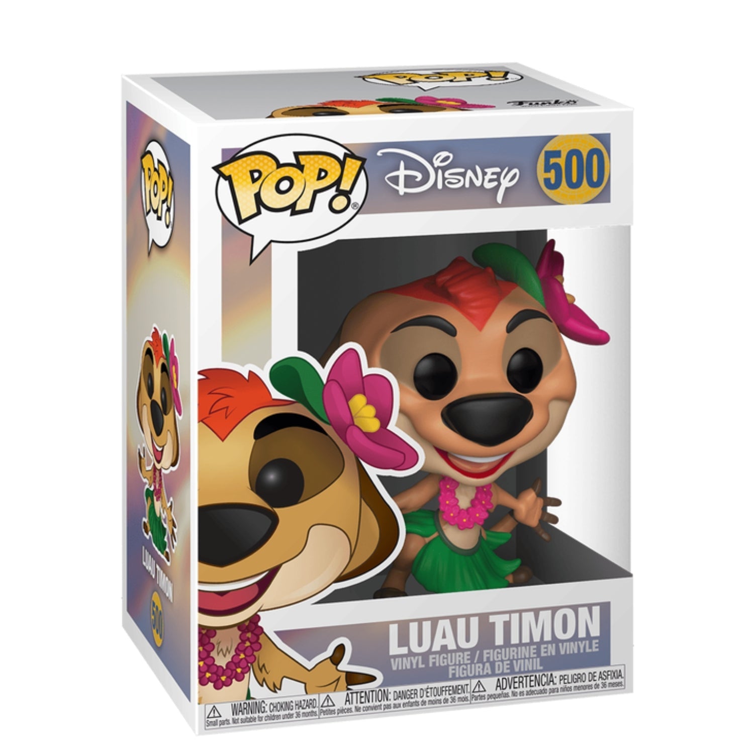 Funko Pop! Luau Timão 500 - Disney O Rei Leão - Geek Plus