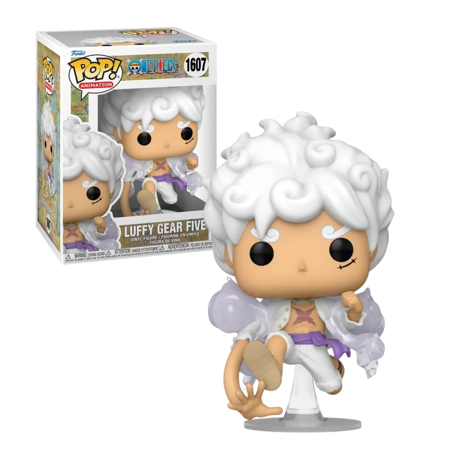 Funko Pop! Luffy Gear Five 1607 - One Piece - Geek Plus