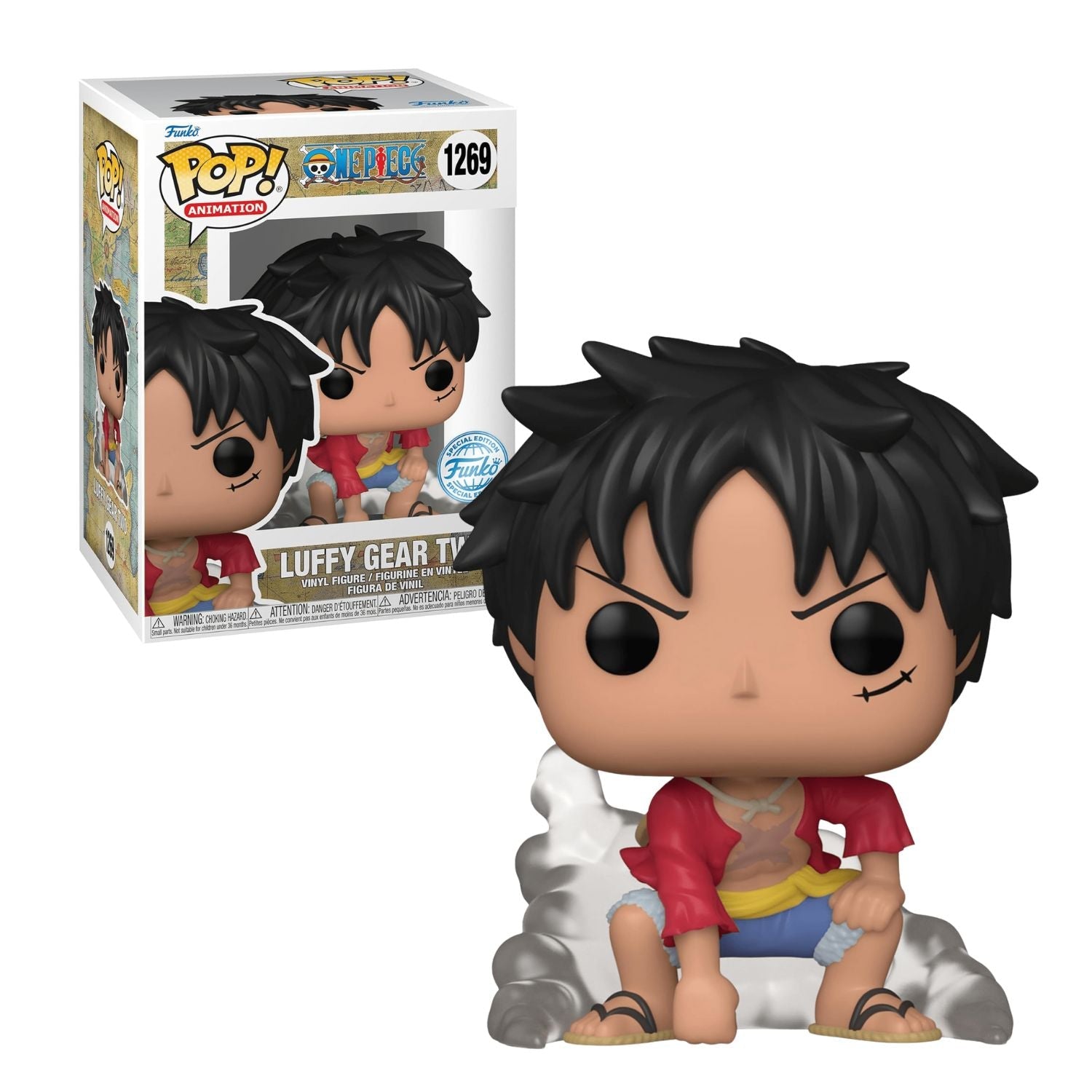 Funko Pop! Luffy Gear Two 1269 (Special Ediiton) - One Piece - Geek Plus