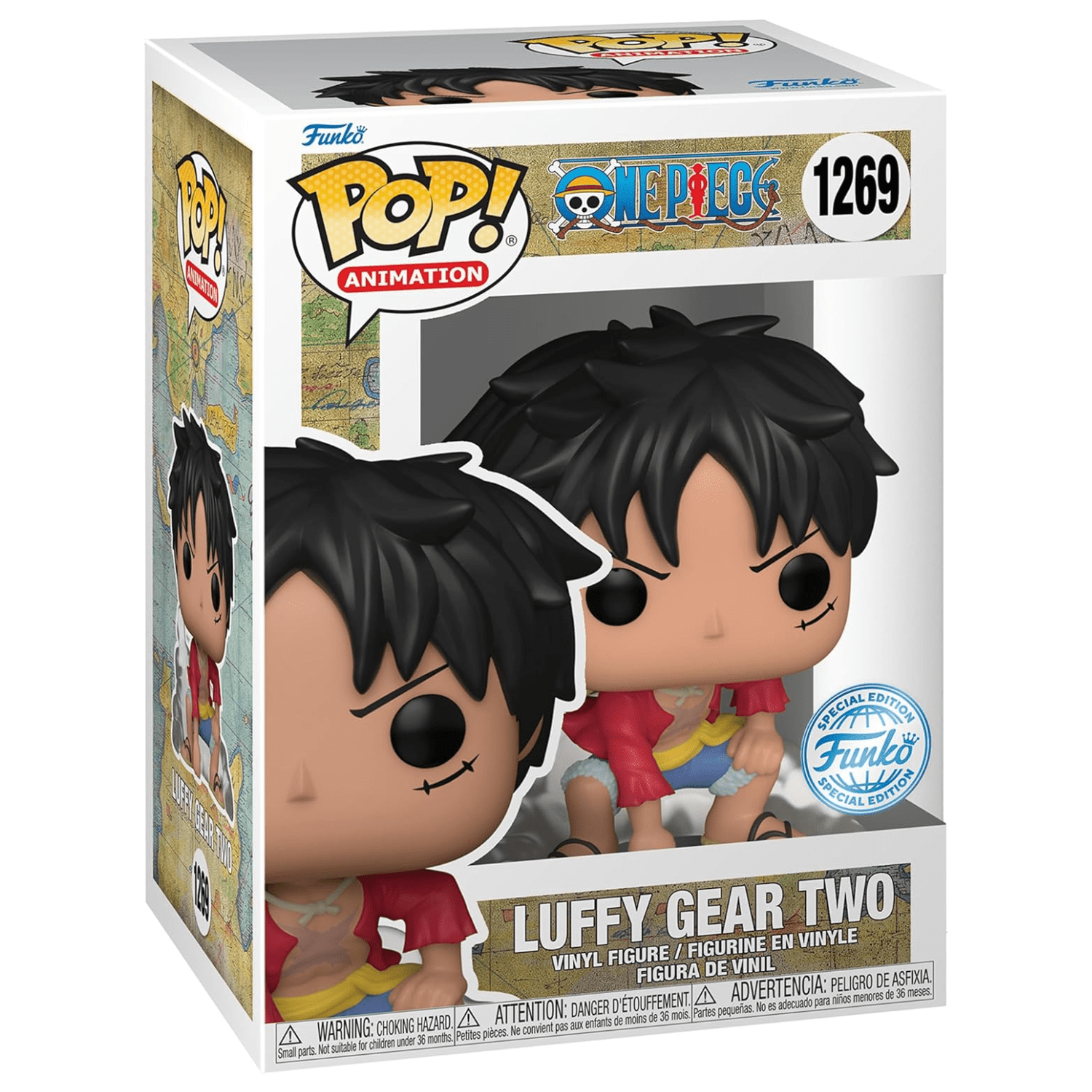 Funko Pop! Luffy Gear Two 1269 (Special Ediiton) - One Piece - Geek Plus