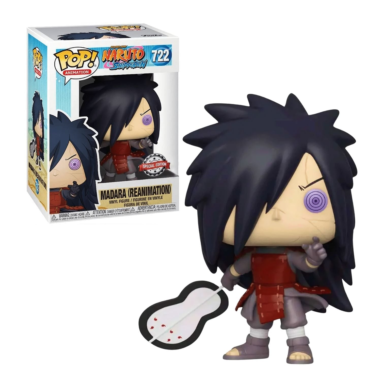 Funko Pop! Madara Reanimation 722 Special Edition - Naruto Shippuden - Geek Plus