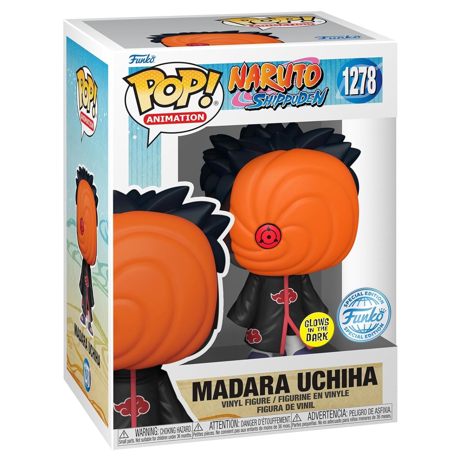 Funko Pop! Madara Uchiha 1278 (Special Edition Glow) - Naruto Shippuden - Geek Plus