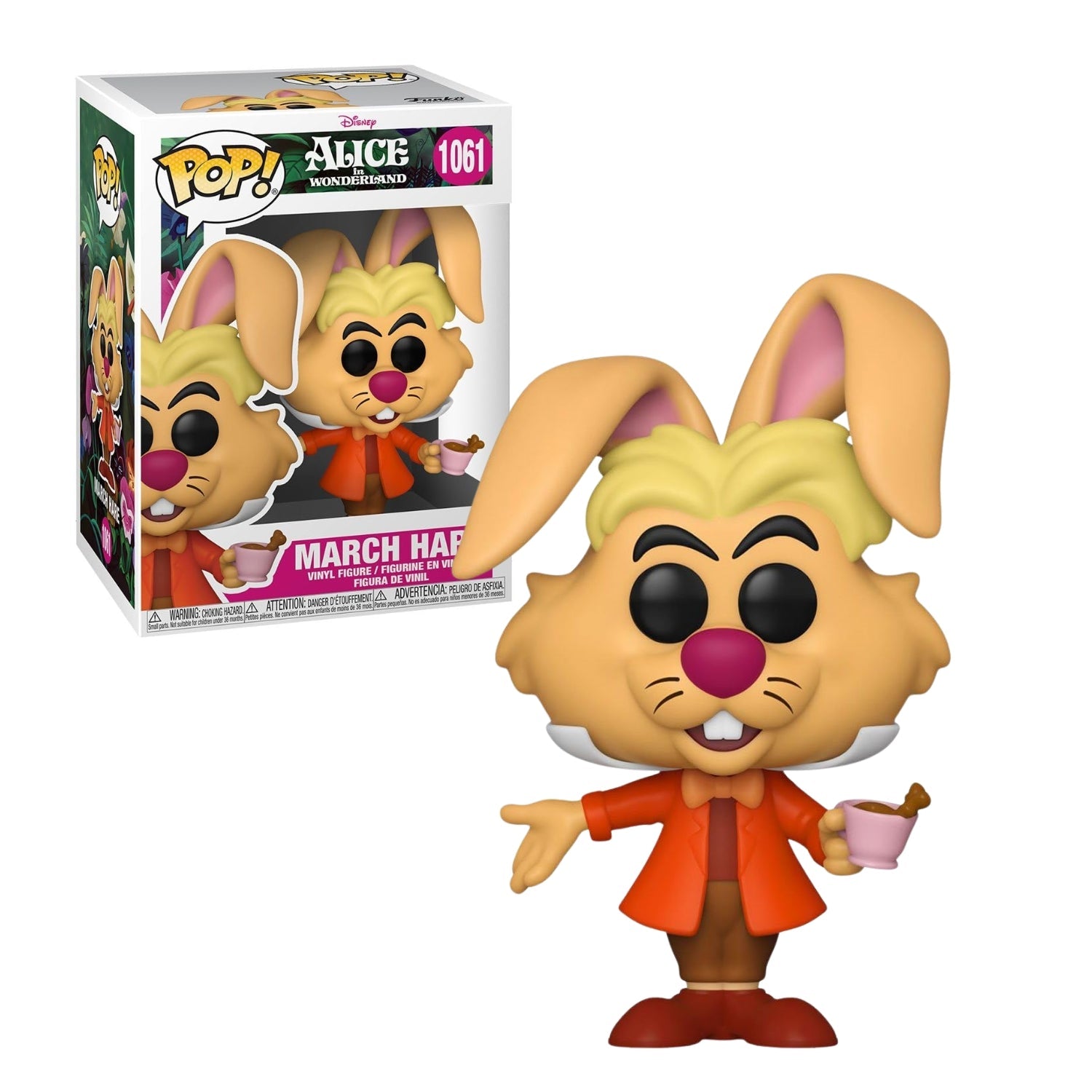 Funko Pop! March Hare (Lebre de Março) 1061 - Disney Alice no País das Maravilhas - Geek Plus