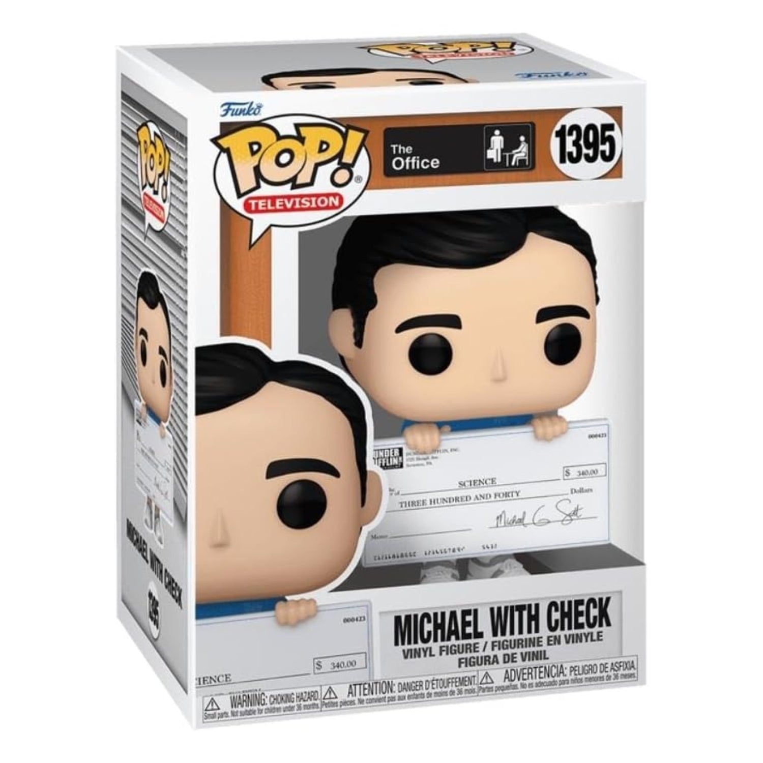 Funko Pop! Michael With Check (Com Cheque) 1395 - The Office - Geek Plus